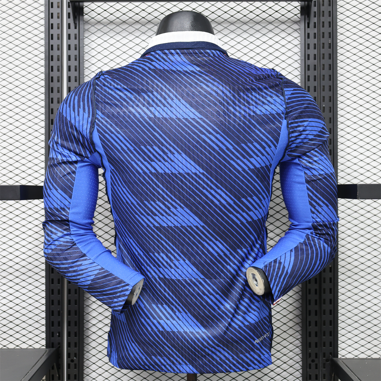 AlphaJersey-France 2026 Home Long Sleeves Jersey - Player Version