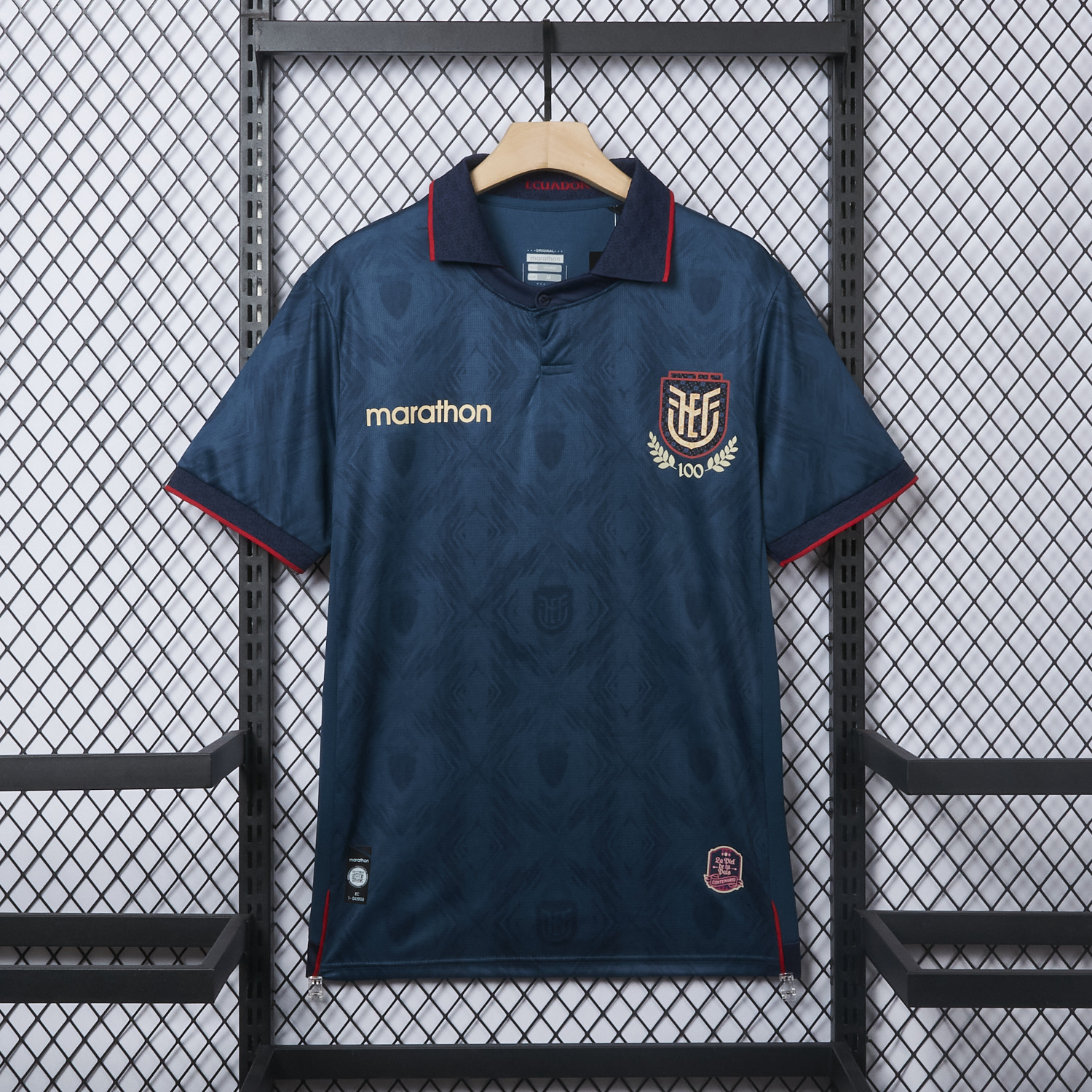 AlphaJersey-Ecuador 2025 Centenary Away Jersey - Fans Version