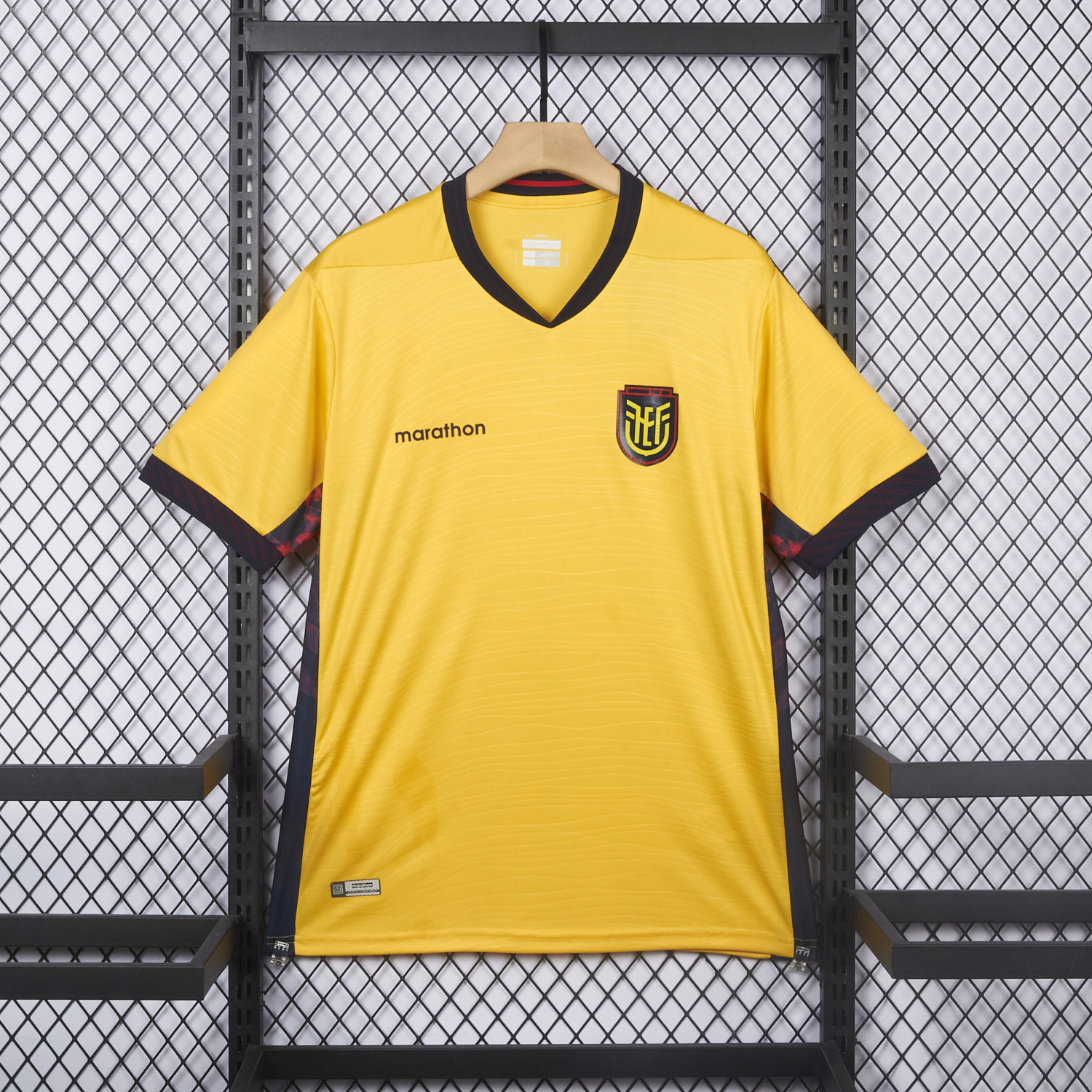 AlphaJersey-Ecuador 2026 Home Yellow Jersey - Fans Version
