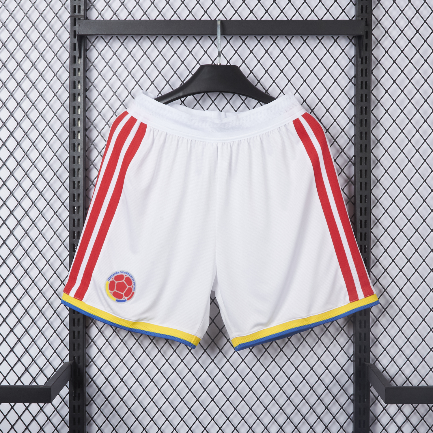 AlphaJersey-Colombia 2026 White Shorts - Player Version