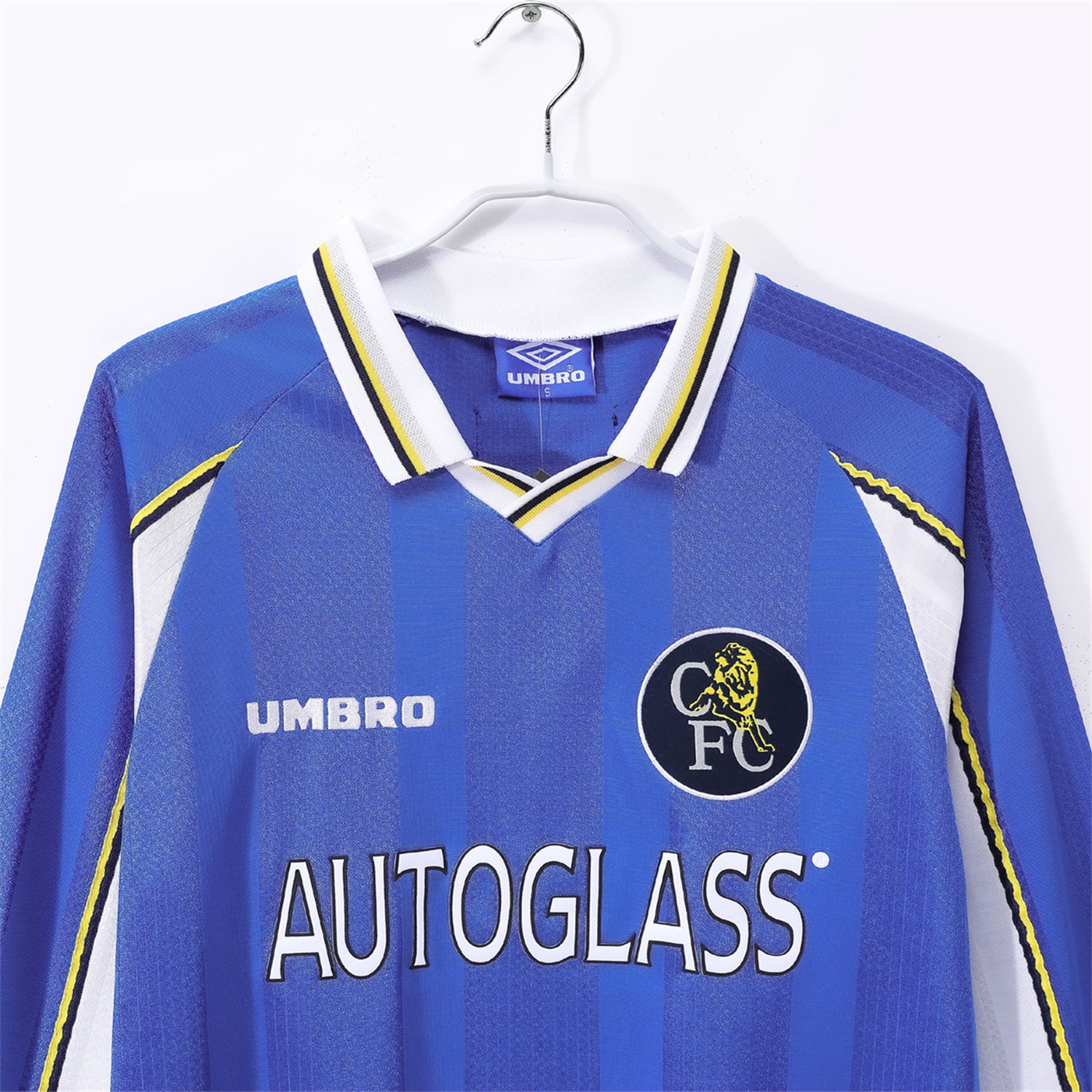 AlphaJersey-Retro C.H.E.L.S.E.A 1997-99 Home Long Sleeves Jersey