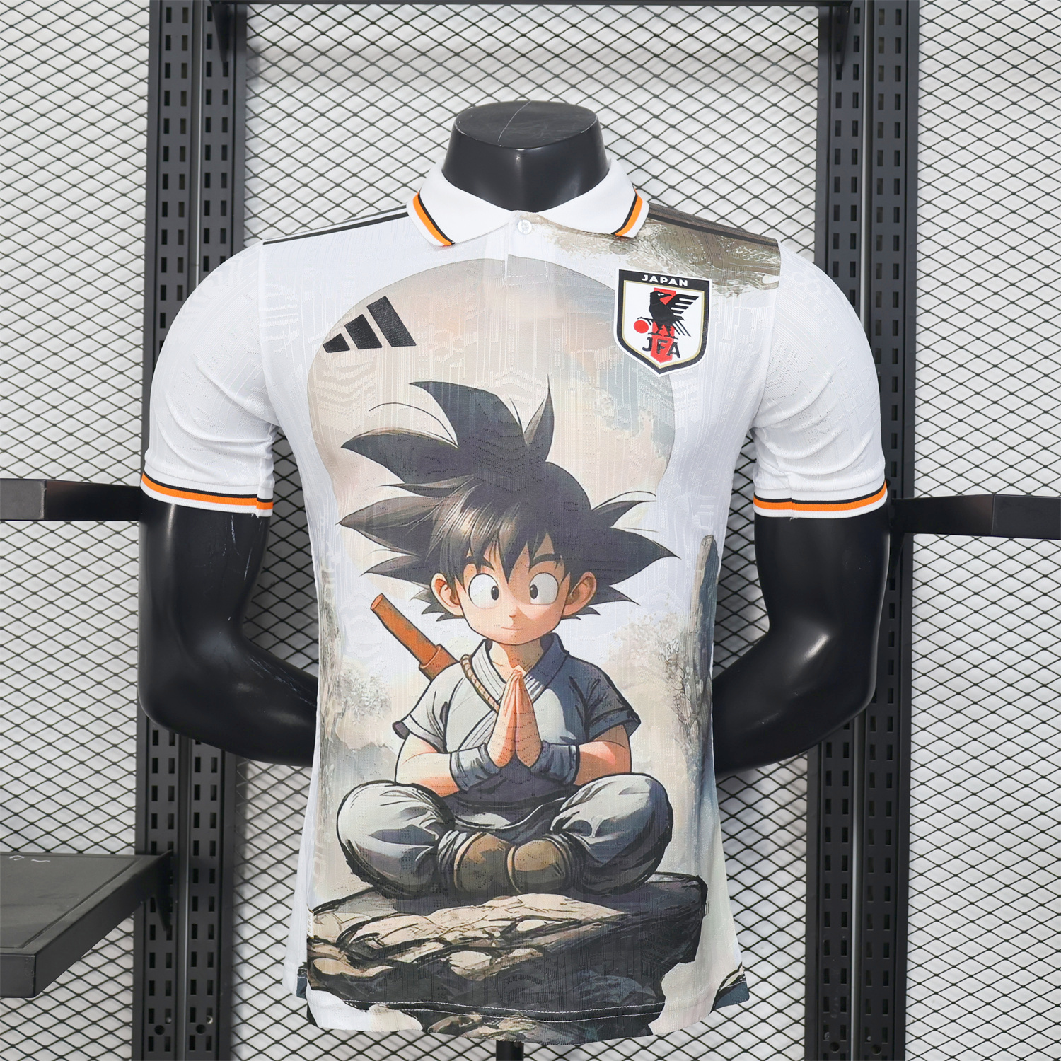 AlphaJersey-Japan 25-26 Son Goku Meditates On The Stone Special Jersey - Player Version