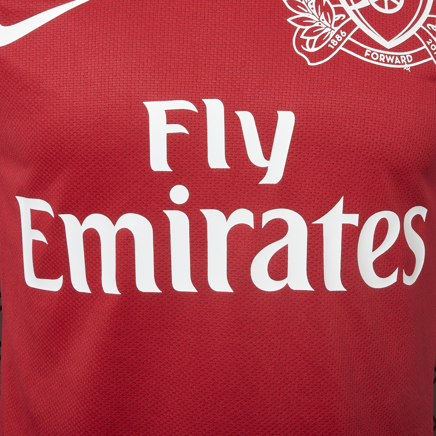 AlphaJersey-Retro Arsenal 2011-12 Home Long Sleeve Jersey - Player Version