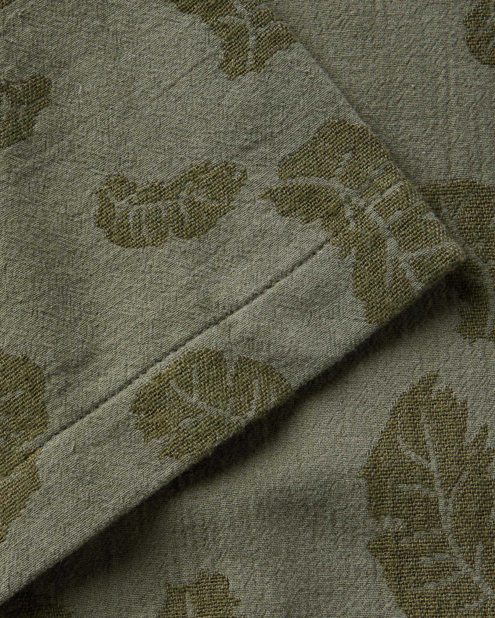 The Hawthorne Shirt in Burnt Olive Floral Jacquard | Modern Menswear by yycbvcnbmmnbm