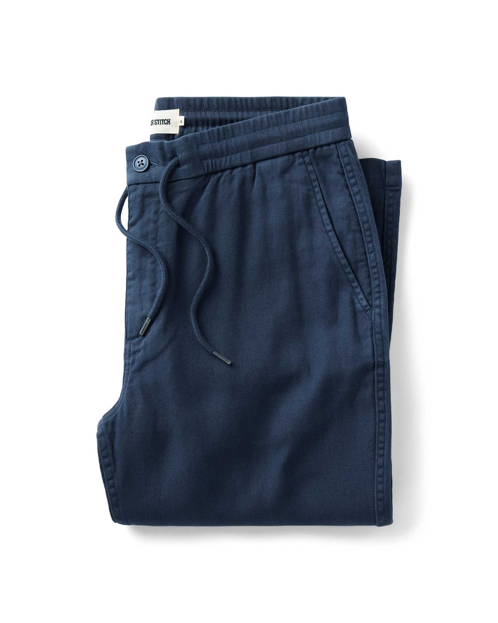 The Roamer Pant in Navy Broken Twill | Modern Menswear by yycbvcnbmmnbm