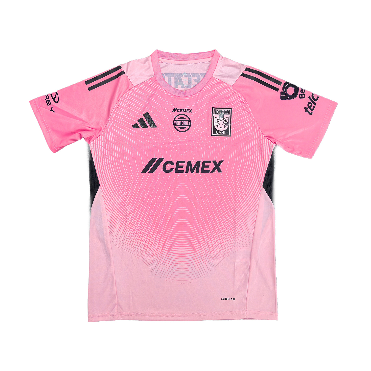 AlphaJersey-Tigres UANL 25-26 Pink Goalkeeper Jersey - Fans Version