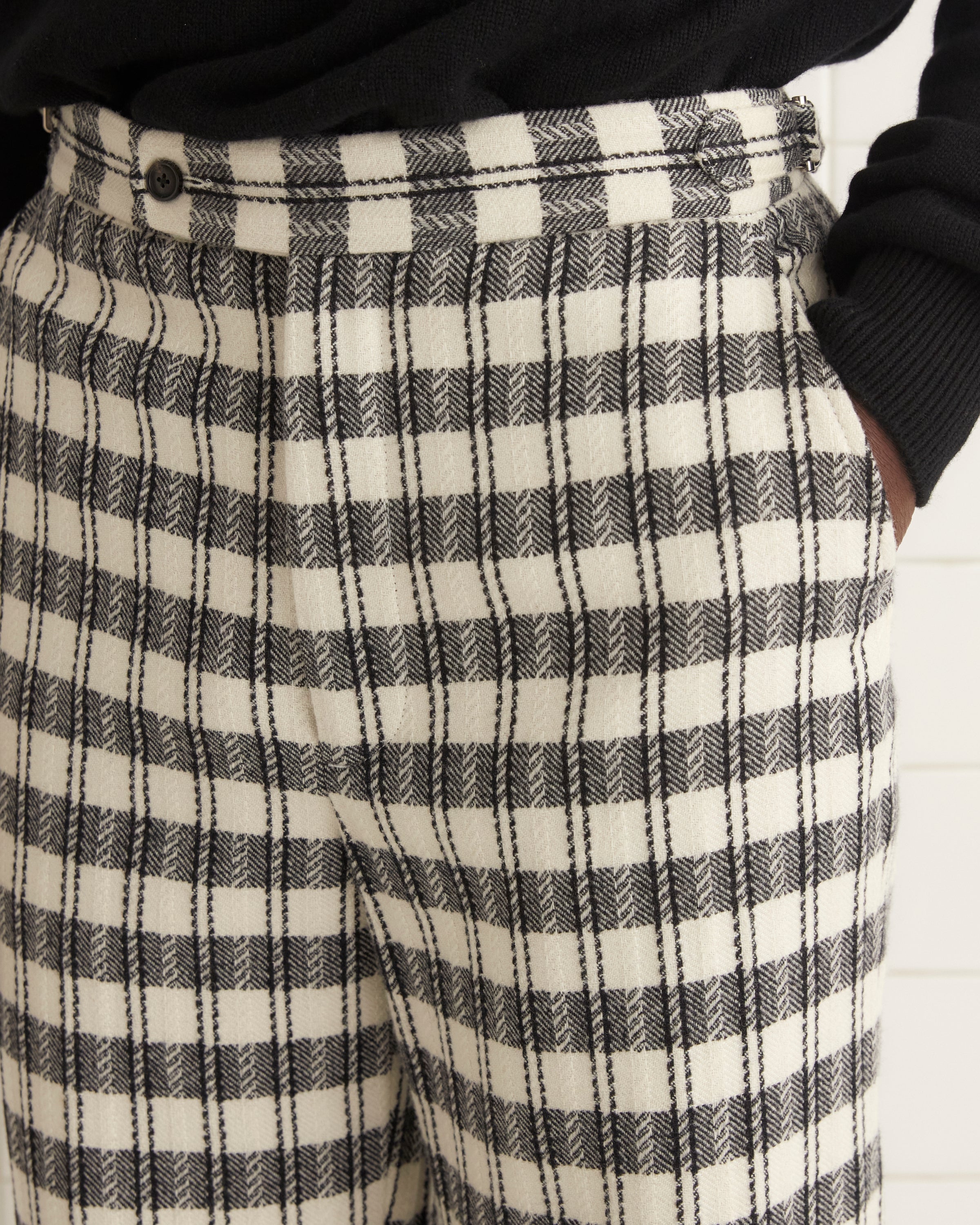 Check Trousers | Modern Menswear by yycbvcnbmmnbm