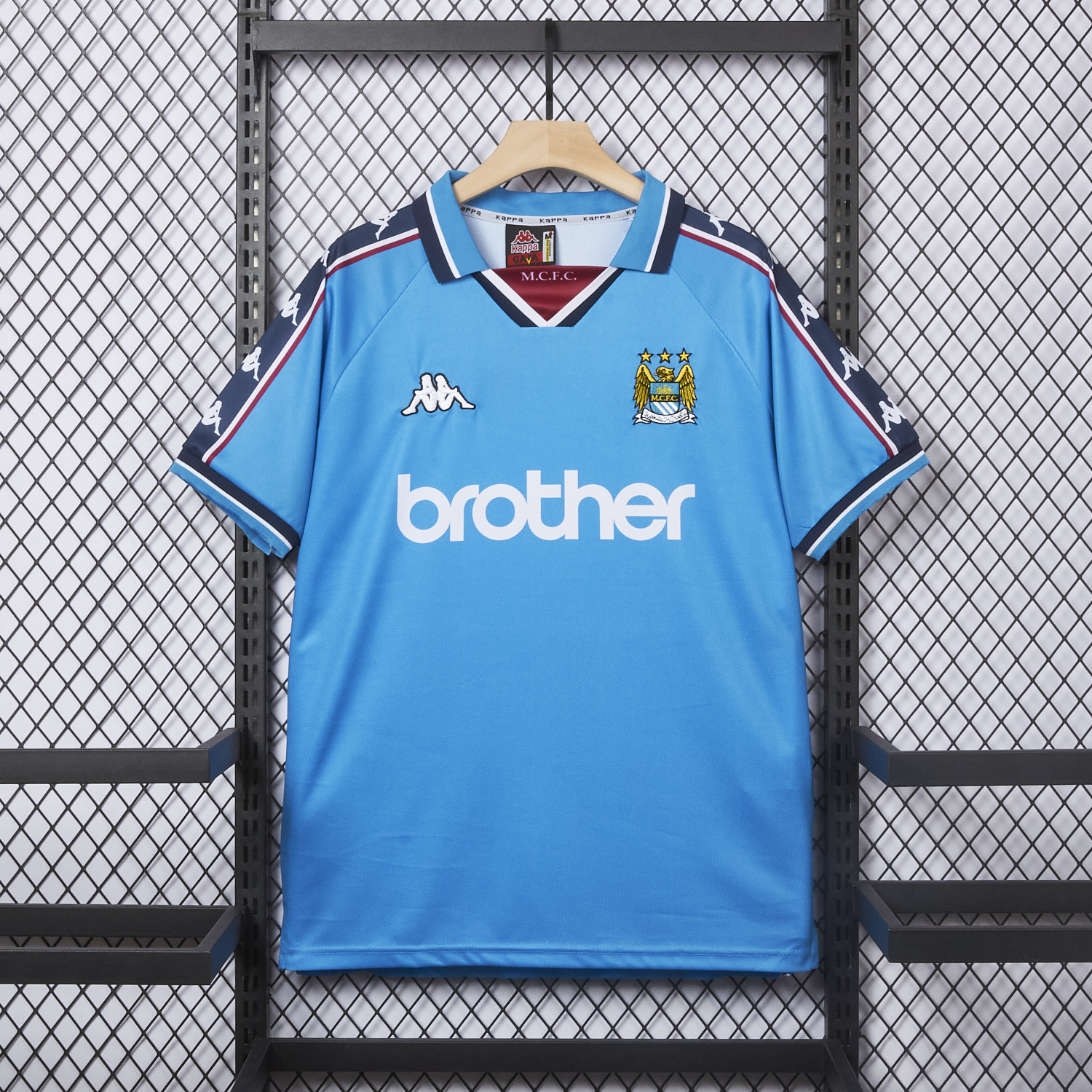 AlphaJersey-Retro Manchester City 1997-98 Home Jersey