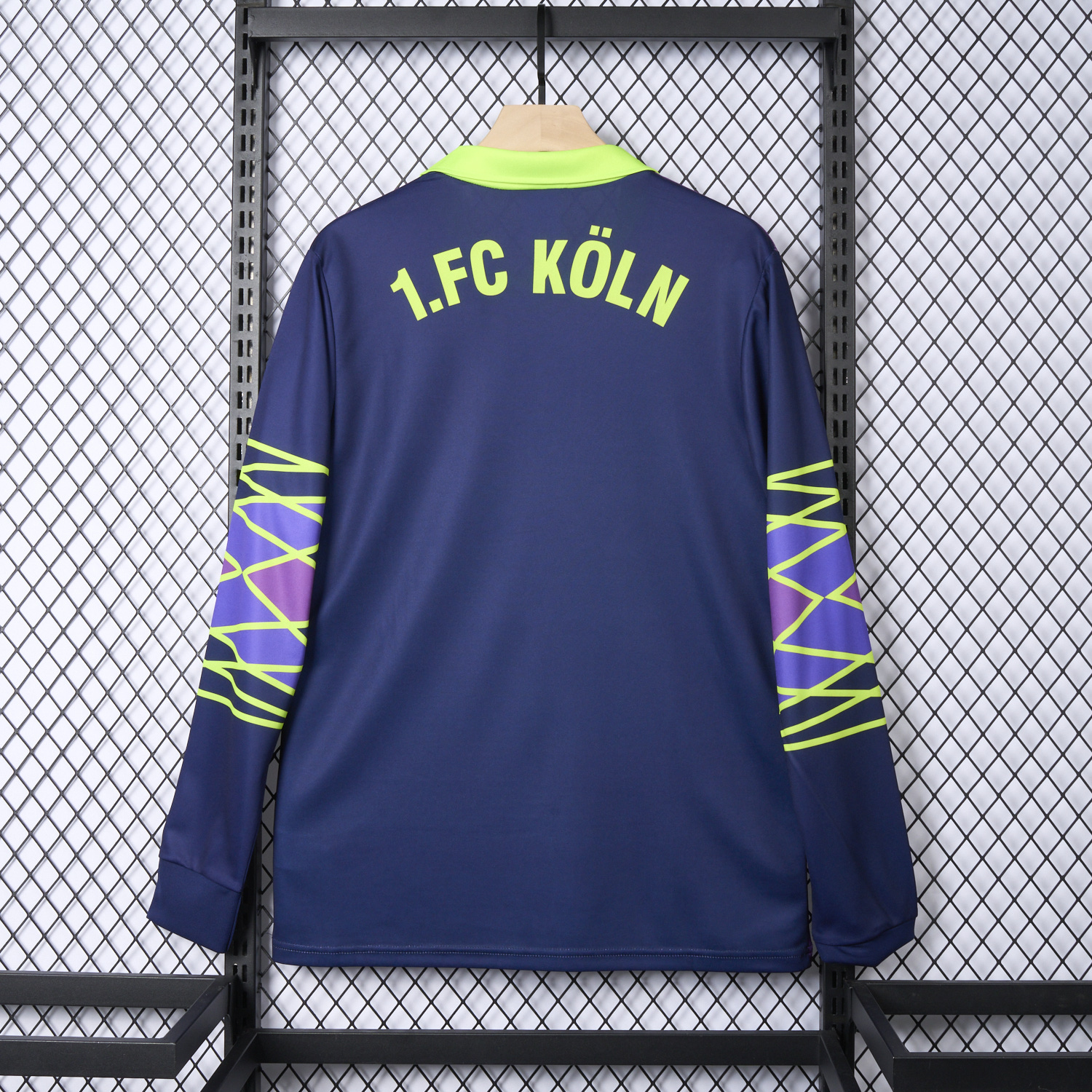 AlphaJersey-Retro 1. FC Köln 1991-92 Goalkeeper Long Sleeve Jersey