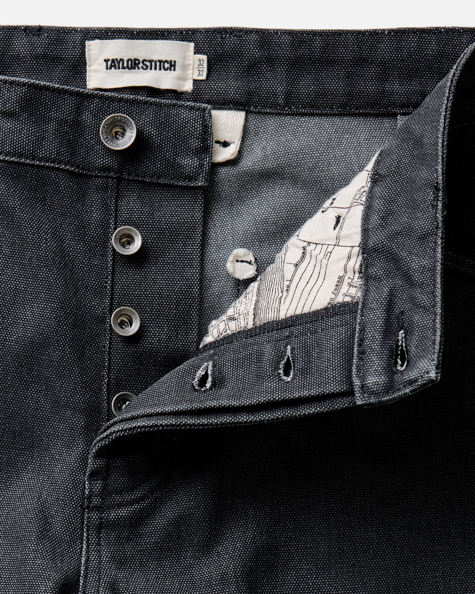 The Chore Pant in Coal Chipped Canvas | Modern Menswear by yycbvcnbmmnbm