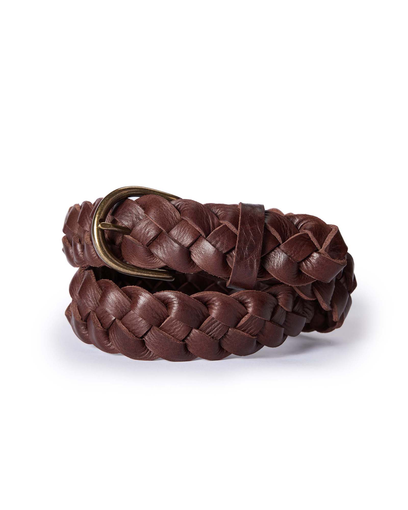 The Braided Belt in Dark Brown | Modern Menswear by yycbvcnbmmnbm