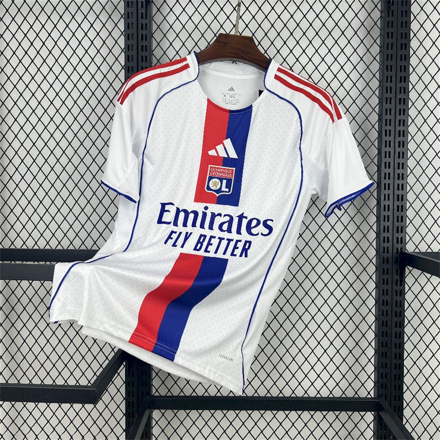 AlphaJersey-Lyon 25-26 Home Jersey - Fans Version