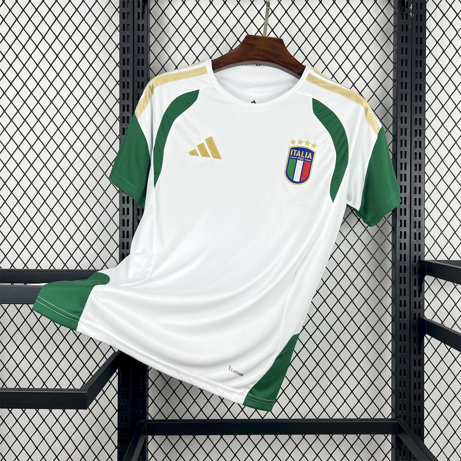 AlphaJersey-Italy 2026 White Tiro Pre-Match Jersey
