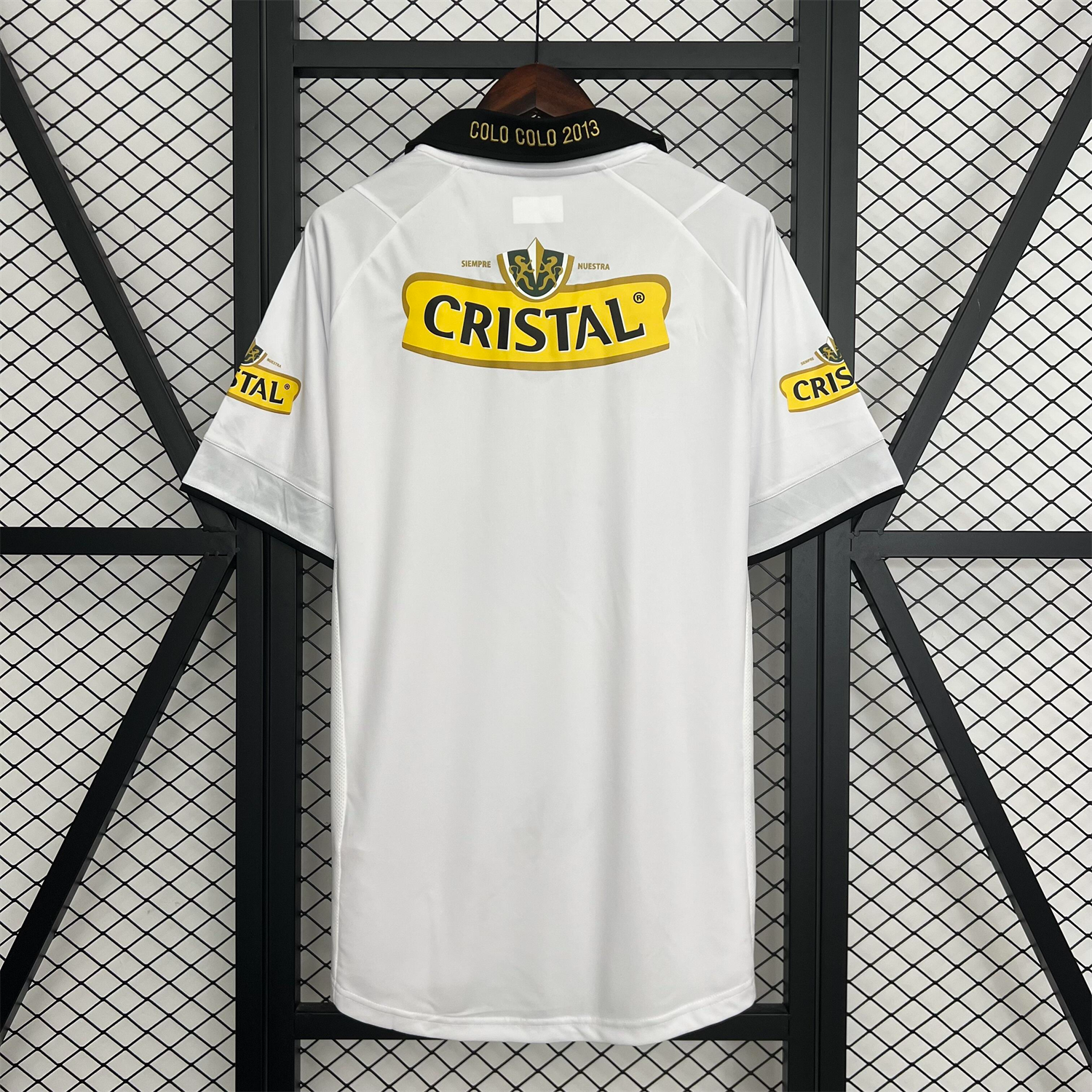AlphaJersey-Retro Colo Colo 2013 Home White Jersey