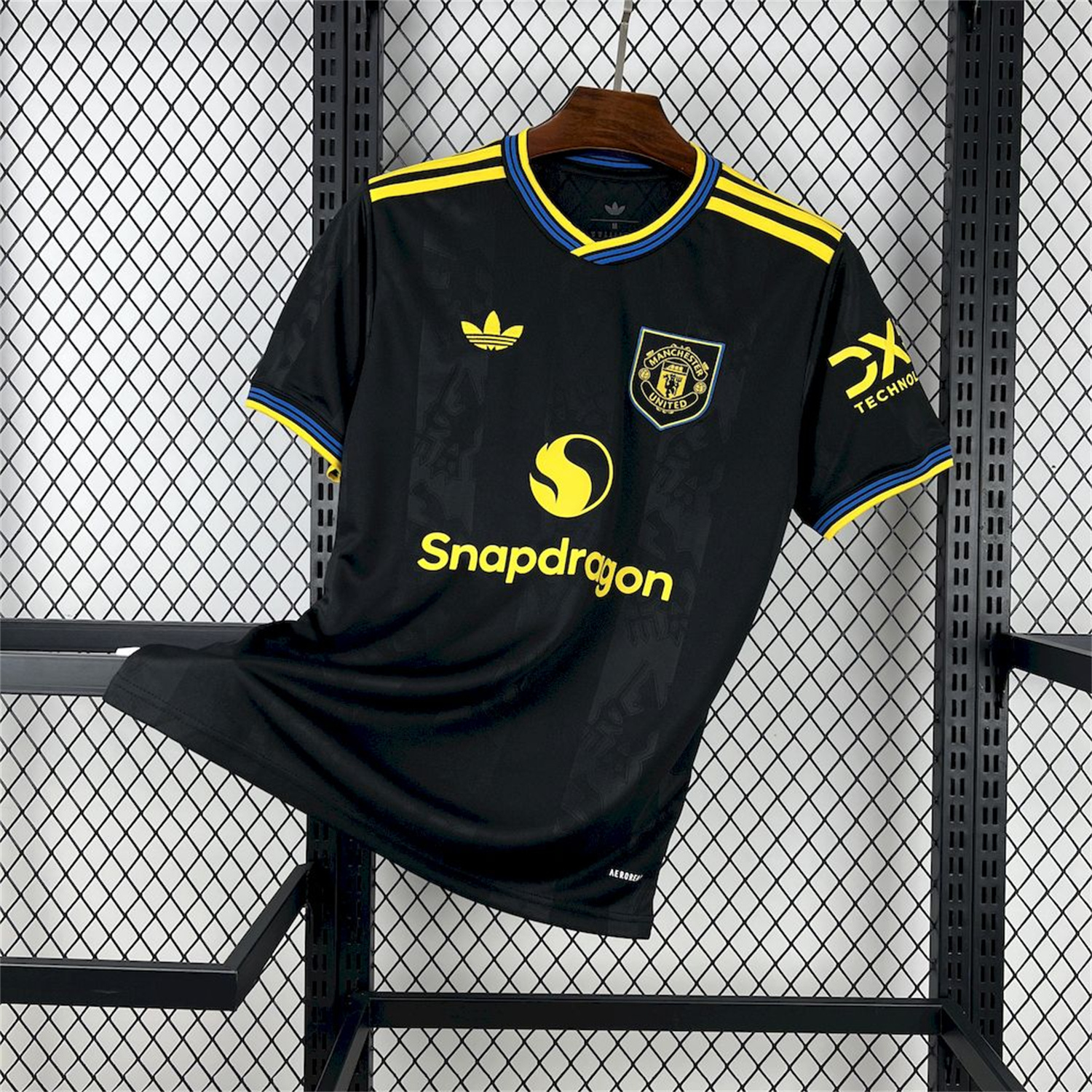 AlphaJersey-Manchester United 25-26 Third Black Jersey - Fans Version