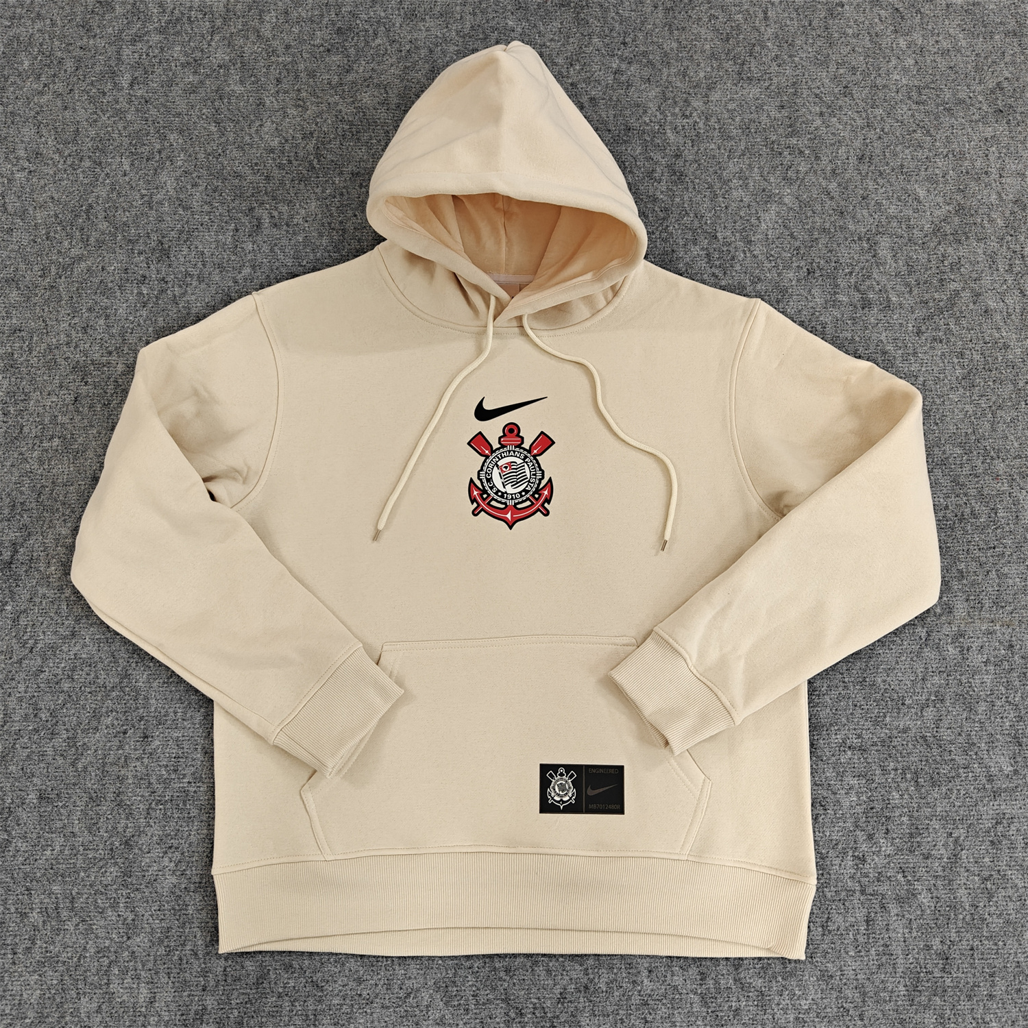 AlphaJersey-Corinthians 25-26 Home Unisex Pullover Hoodie
