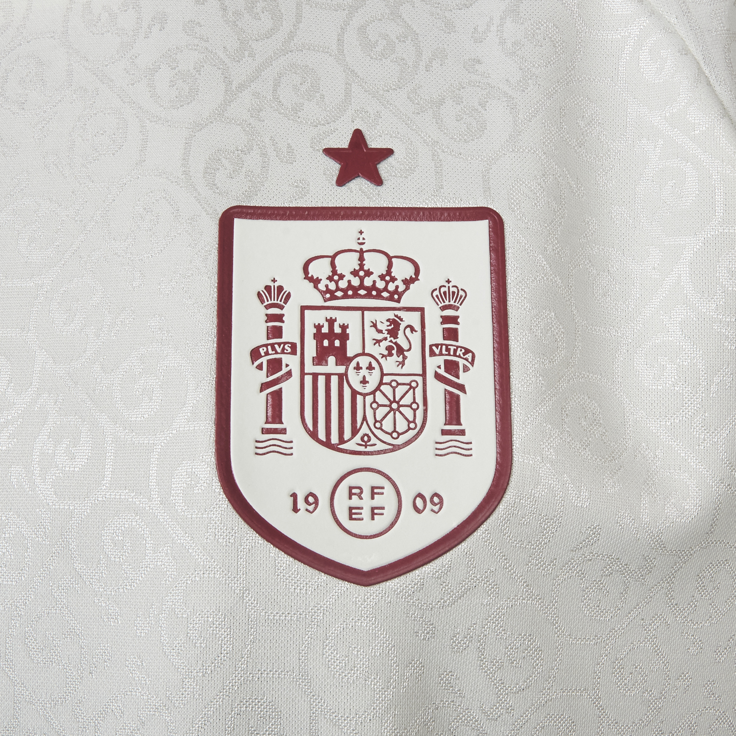 AlphaJersey-Spain 2026 Away White Jersey - Player Version