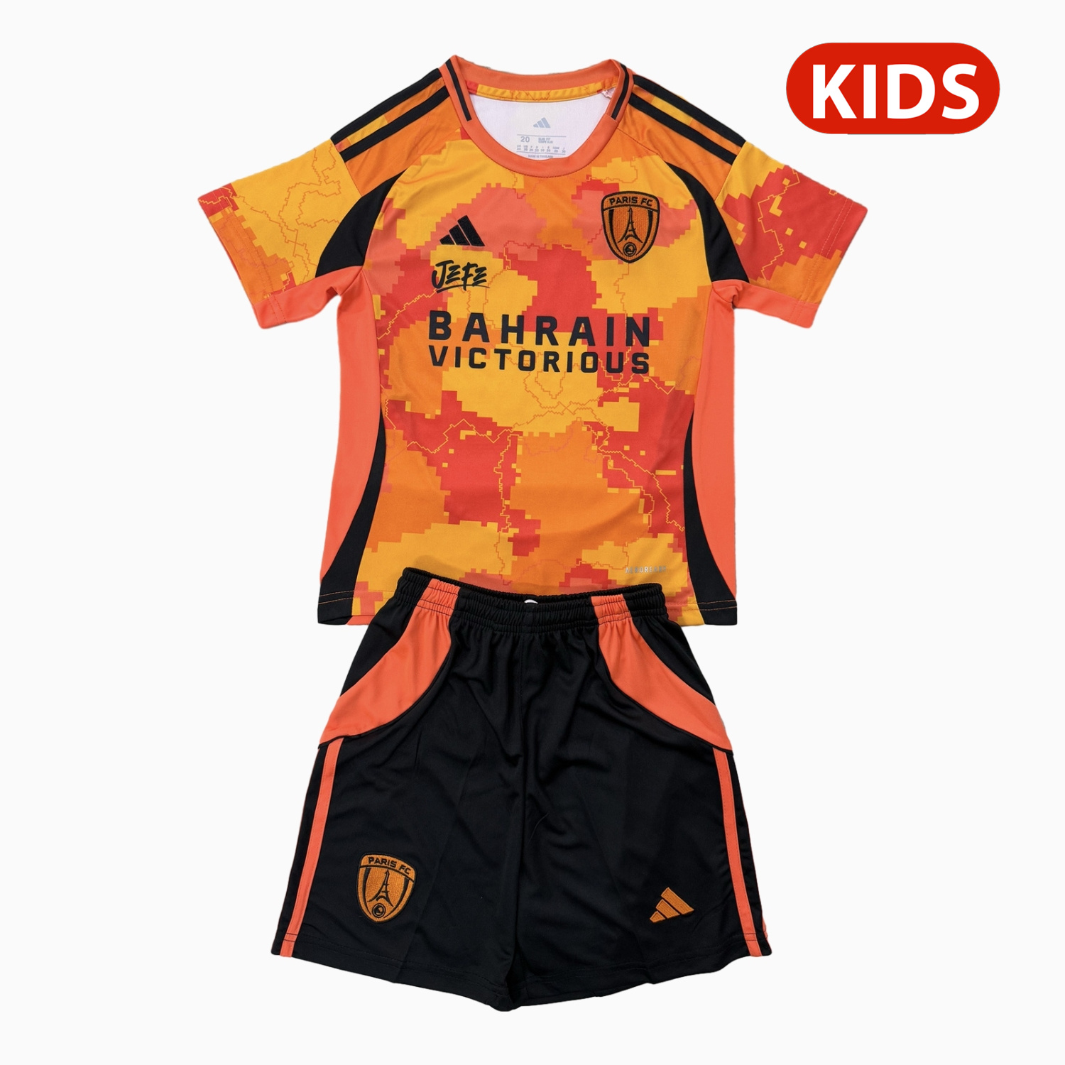 AlphaJersey-Paris FC 25-26 Third Kids Kit