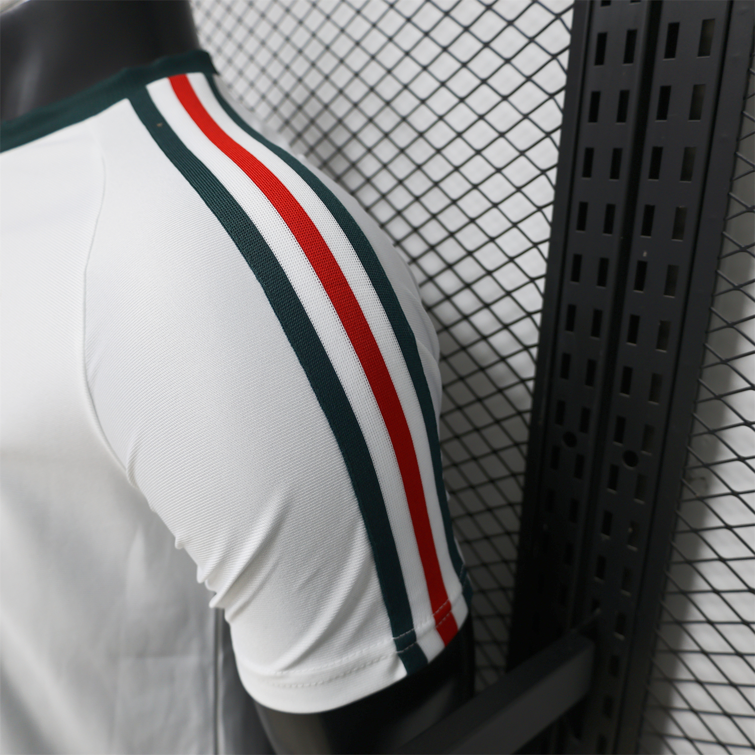 AlphaJersey-Mexico 2026 Terrace Icon Retro Logo White Jersey - Player Version