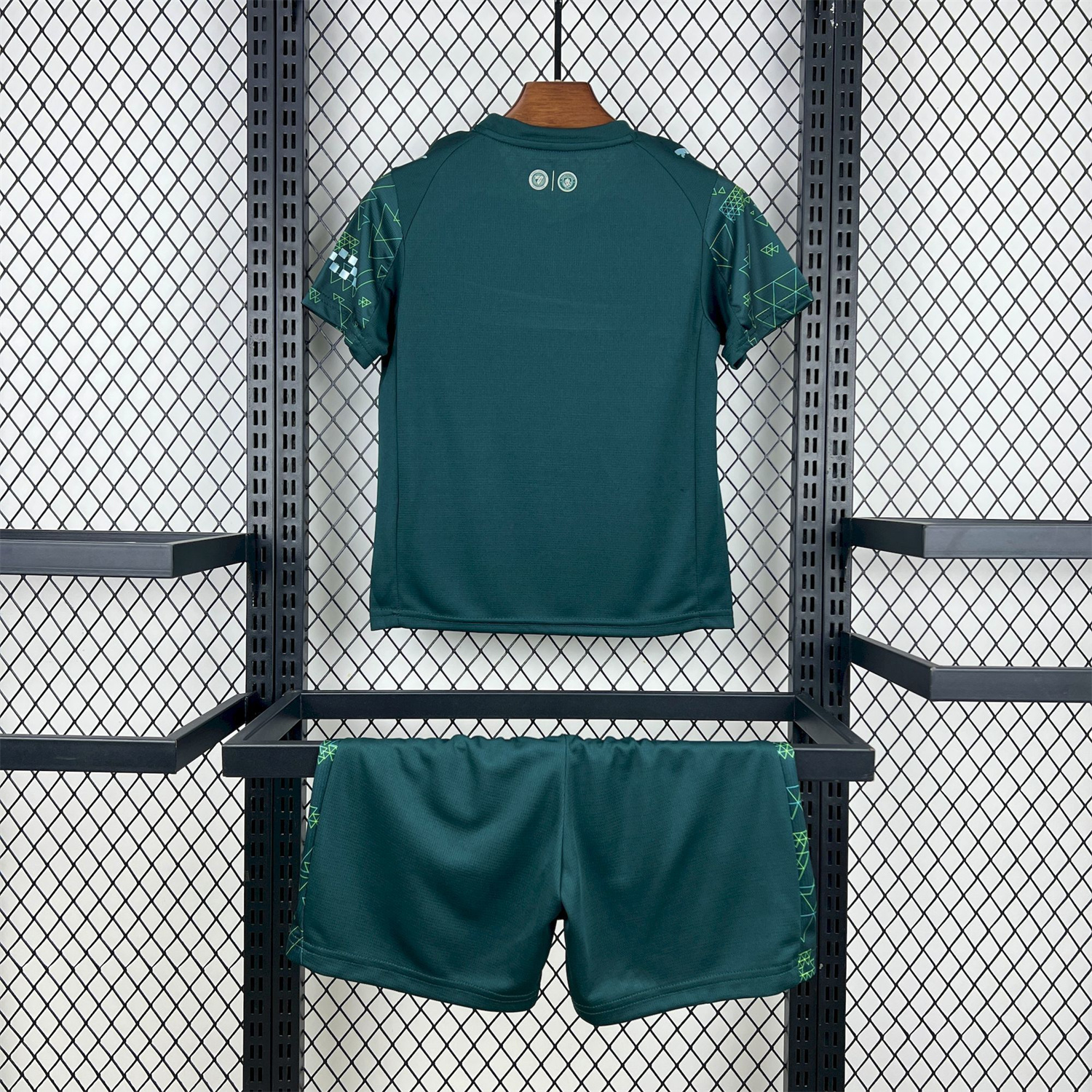 AlphaJersey-Manchester City 25-26 Fourth Green Kids Kit