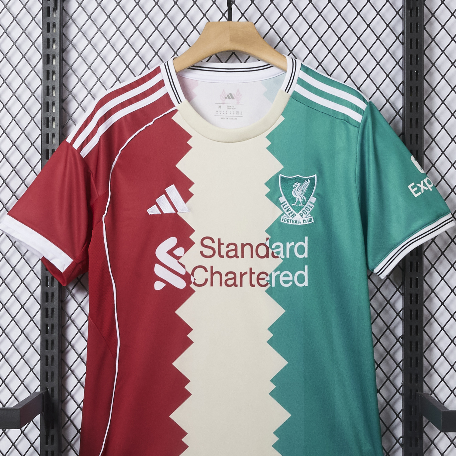 AlphaJersey-Liver.pool 25-26 Tricolor Shirt - Fans Version