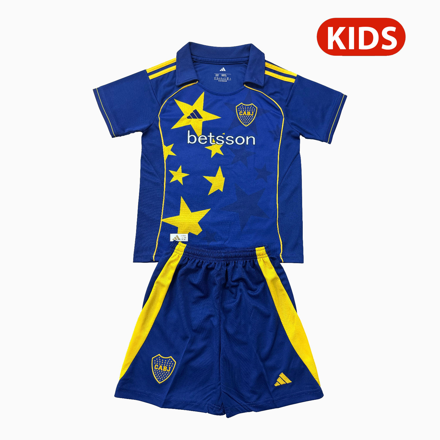 AlphaJersey-Boca Juniors 25-26 Blue Concept Kids Kit