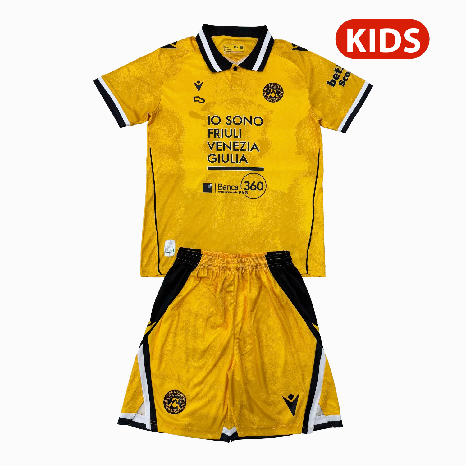 AlphaJersey-Udinese 25-26 Third Kids Kit