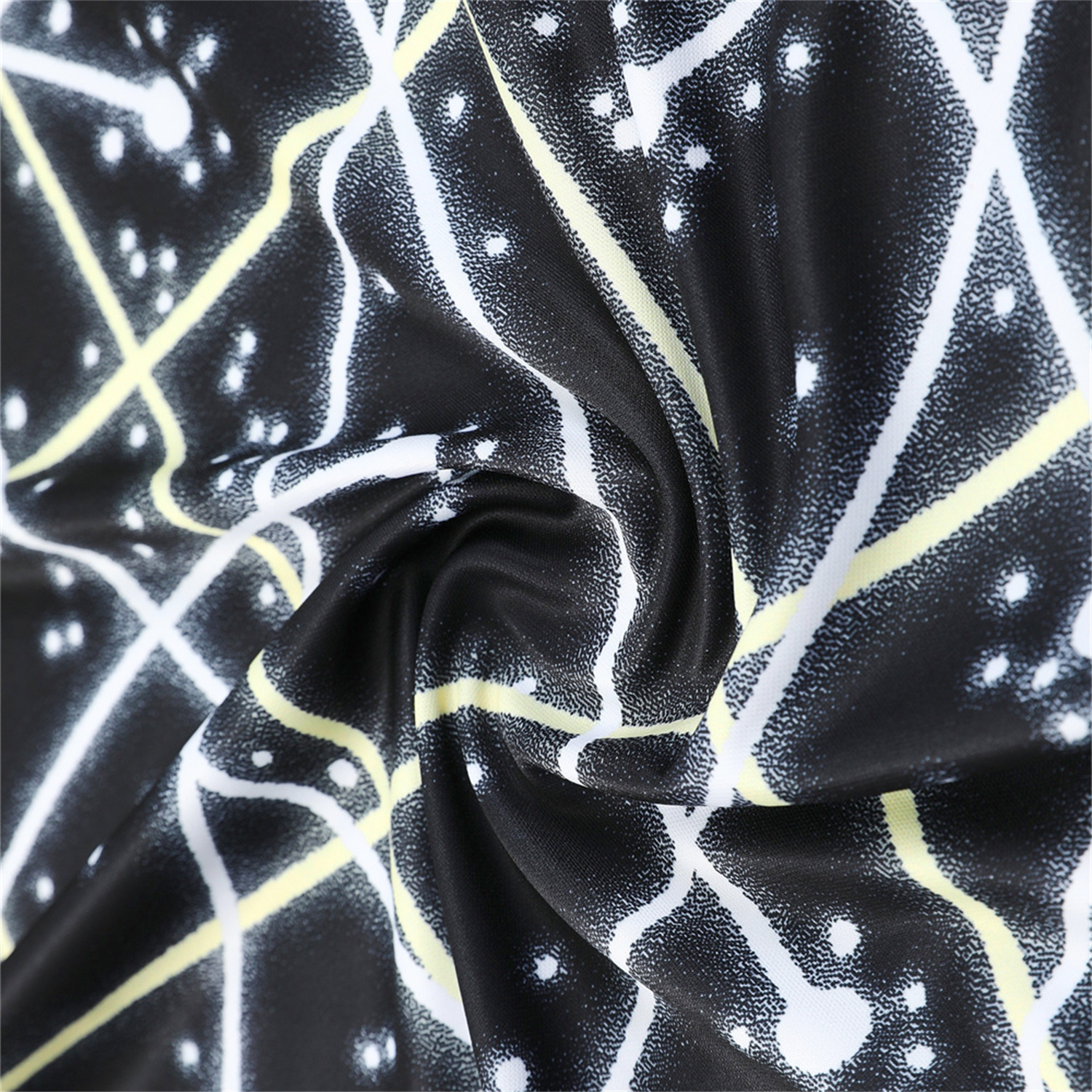 AlphaJersey-C.H.E.L.S.E.A 25-26 Vest Training Set - Yellow Fluorescent Rays Black Vest & Black Shorts