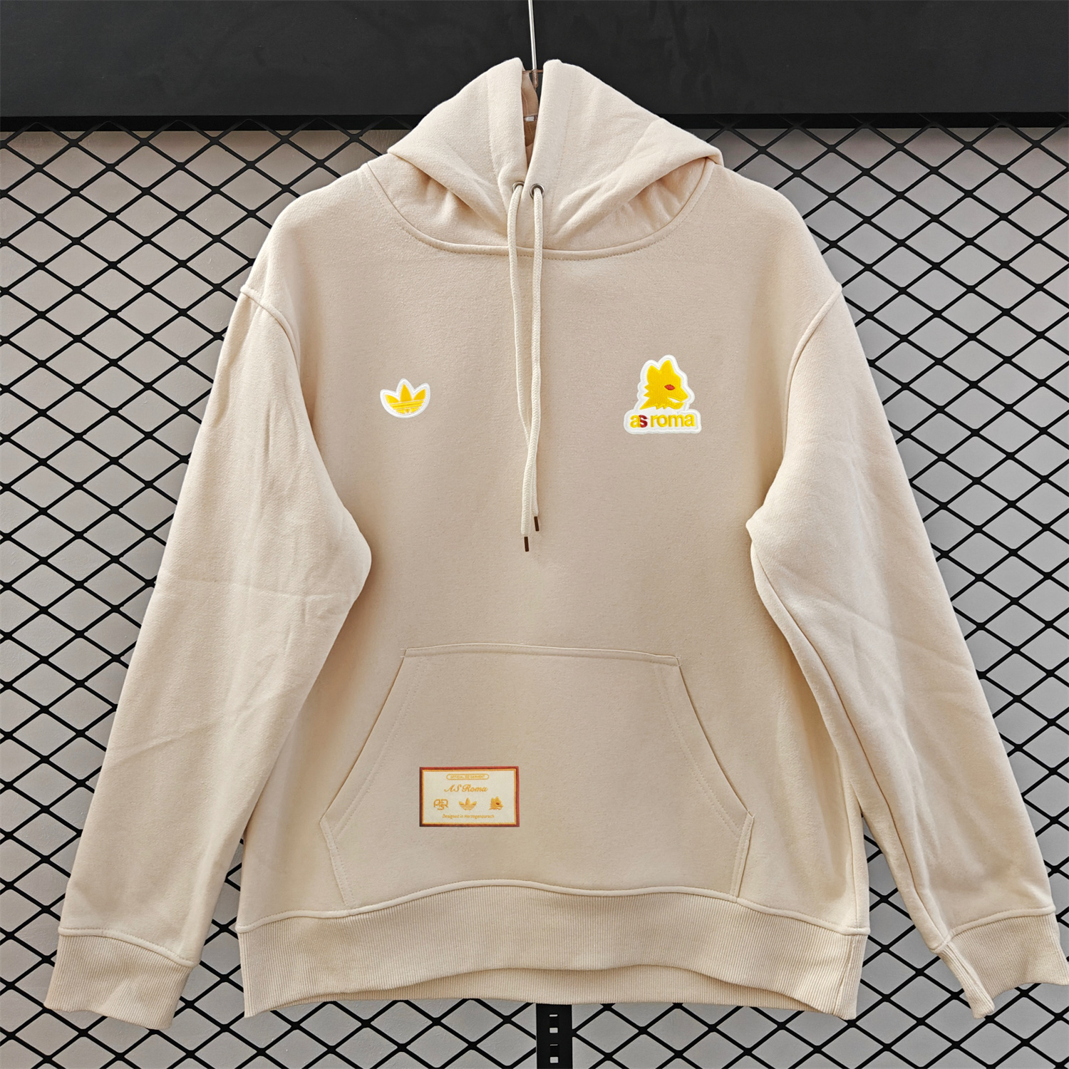 AlphaJersey-AS Roma 25-26 Originals Terrace Icon Unisex Pullover Hoodie