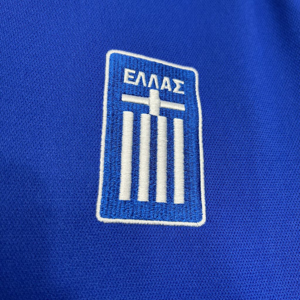 AlphaJersey-Retro Greece 2004 Home Stadium Jersey