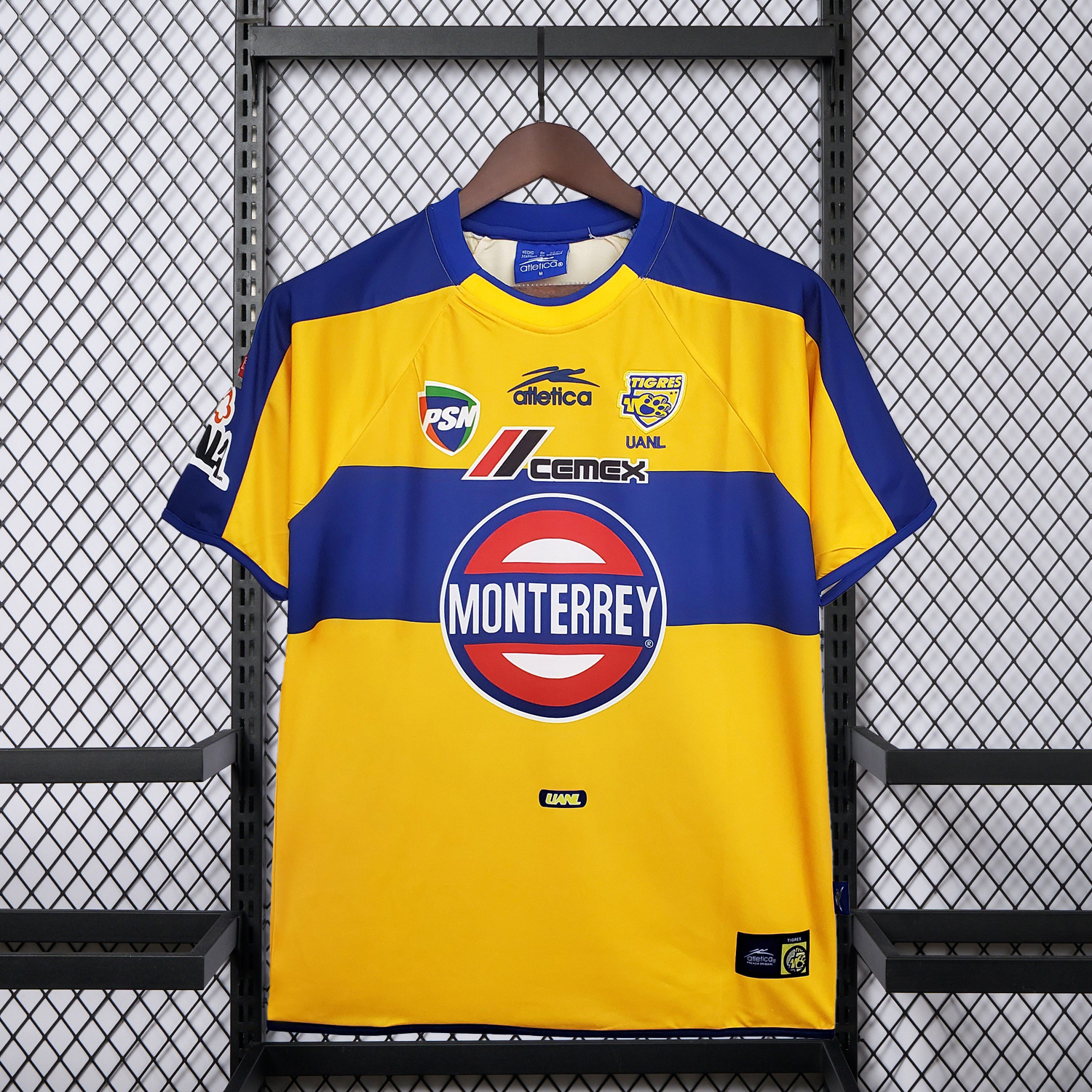 AlphaJersey-Retro Tigres UANL 2001-02 Home Jersey