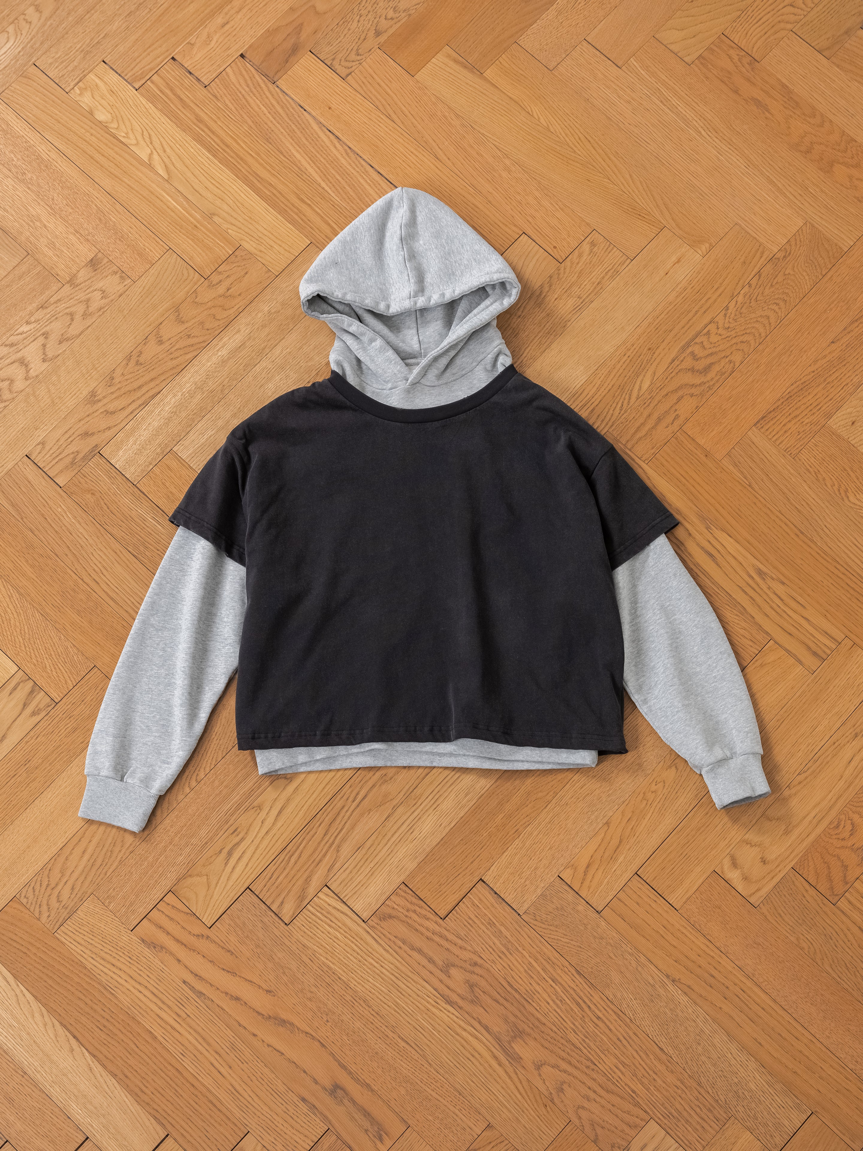 Double Layer Hoodie | Modern Menswear by yycbvcnbmmnbm