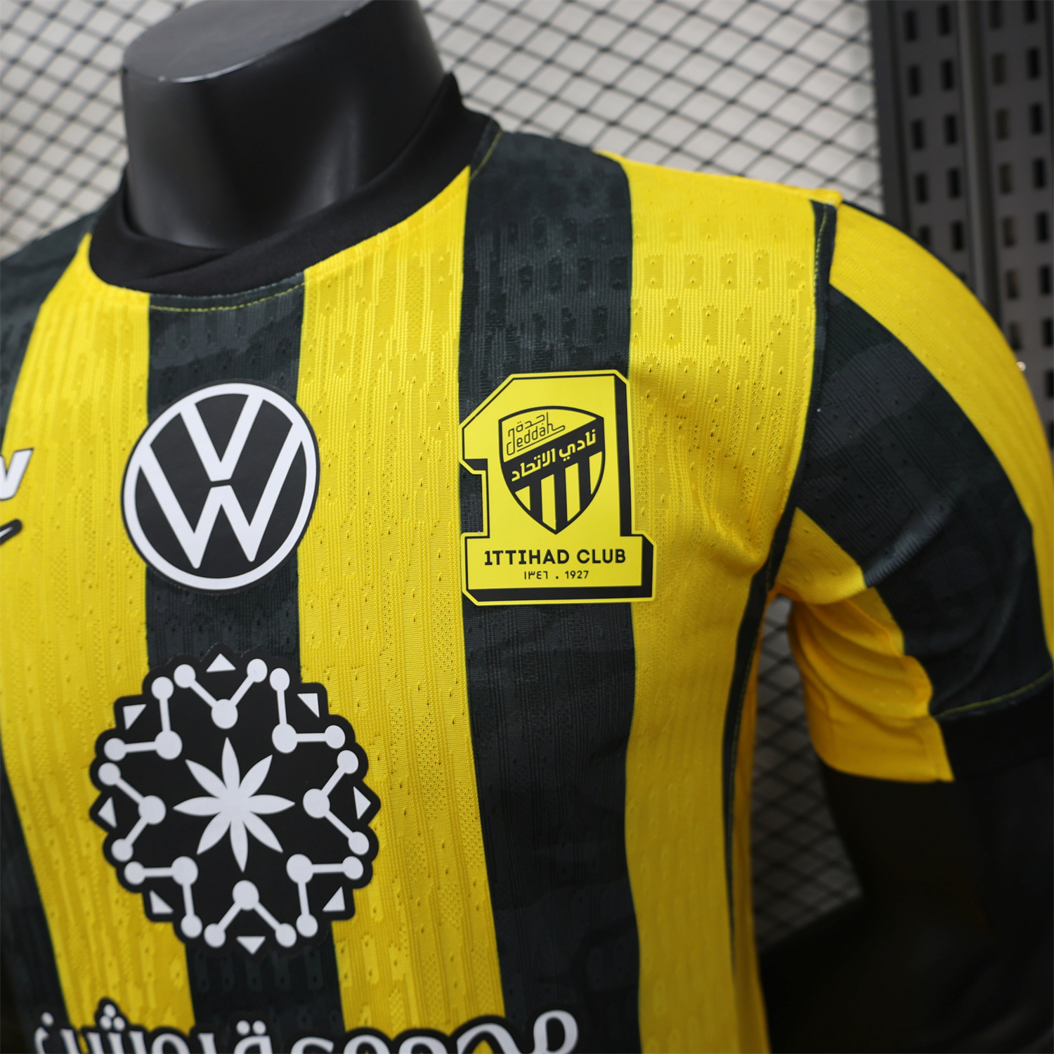 AlphaJersey-Al Ittihad Jeddah United 25-26 Home Jersey - Player Version