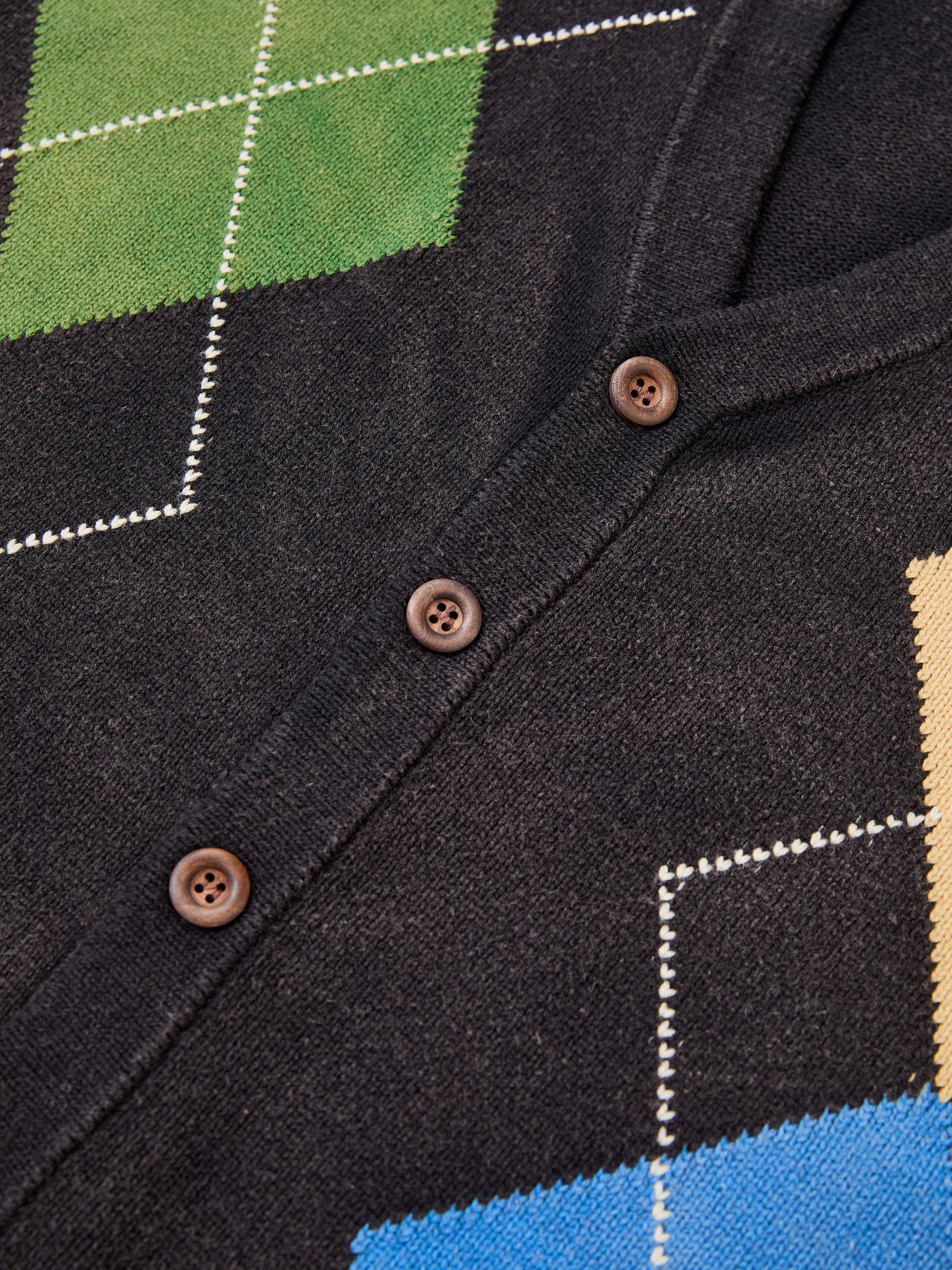 Argyle Knit Cardigan | Modern Menswear by yycbvcnbmmnbm