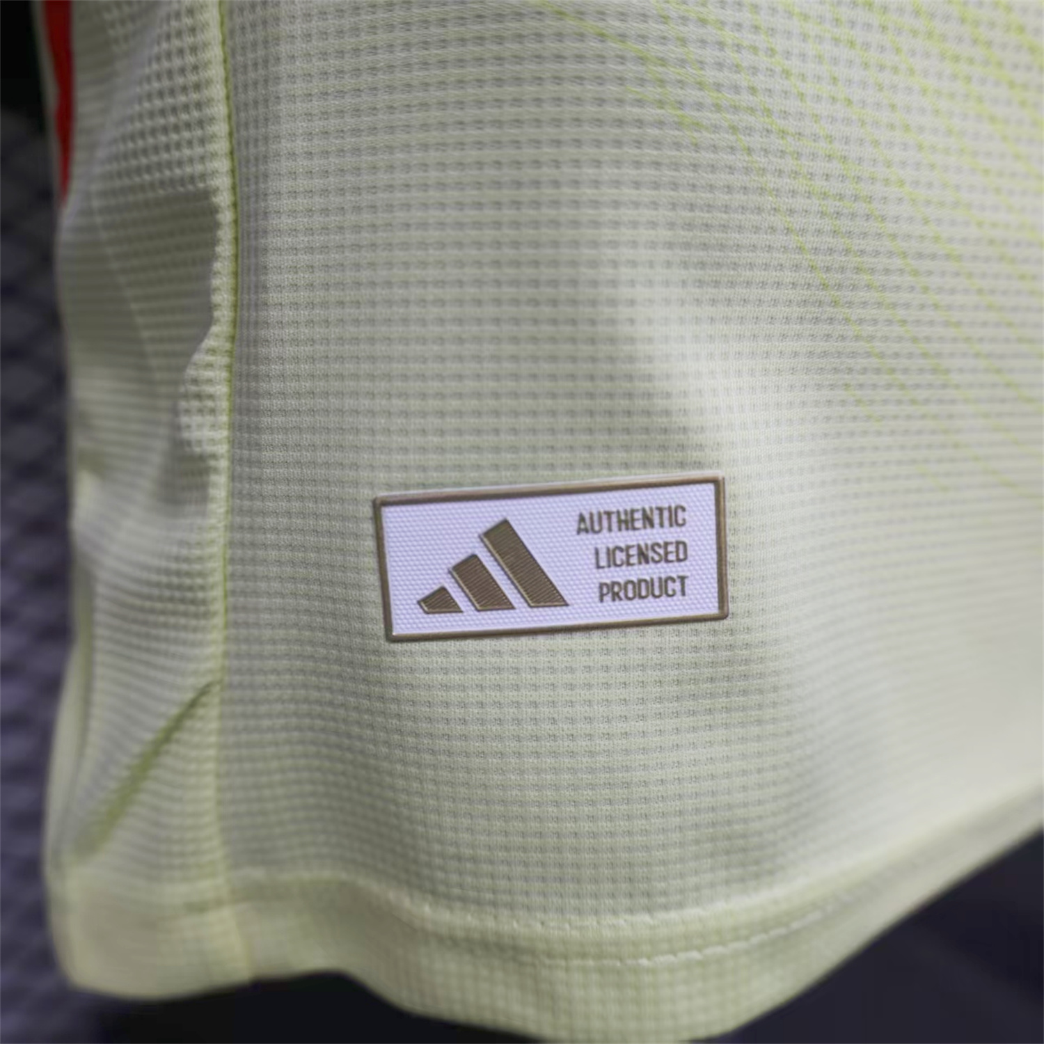 AlphaJersey-Arsenal 25-26 Light Yellow Goalkeeper Jersey - Player Version