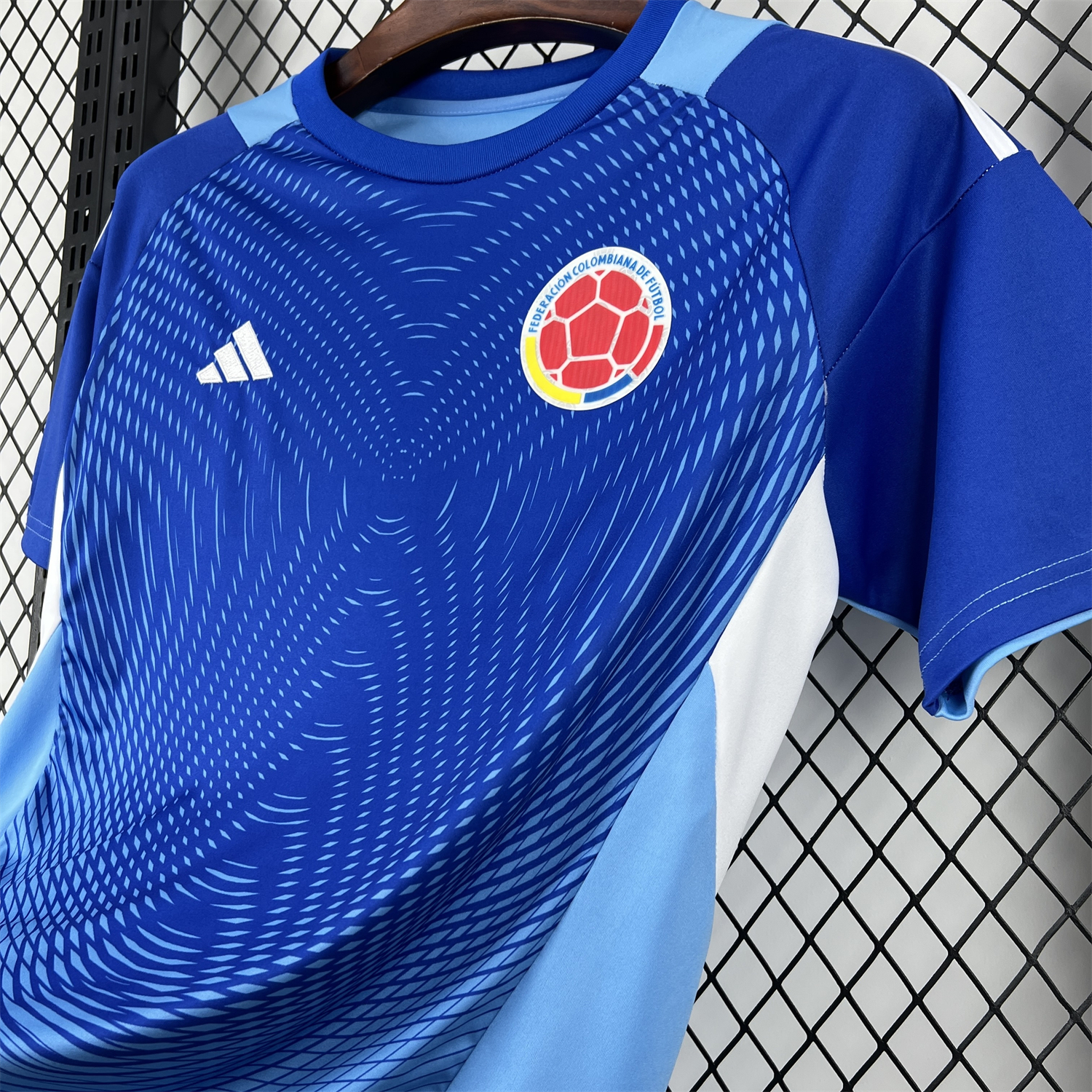 AlphaJersey-Colombia 2026 Blue Special Jersey - Fans Version