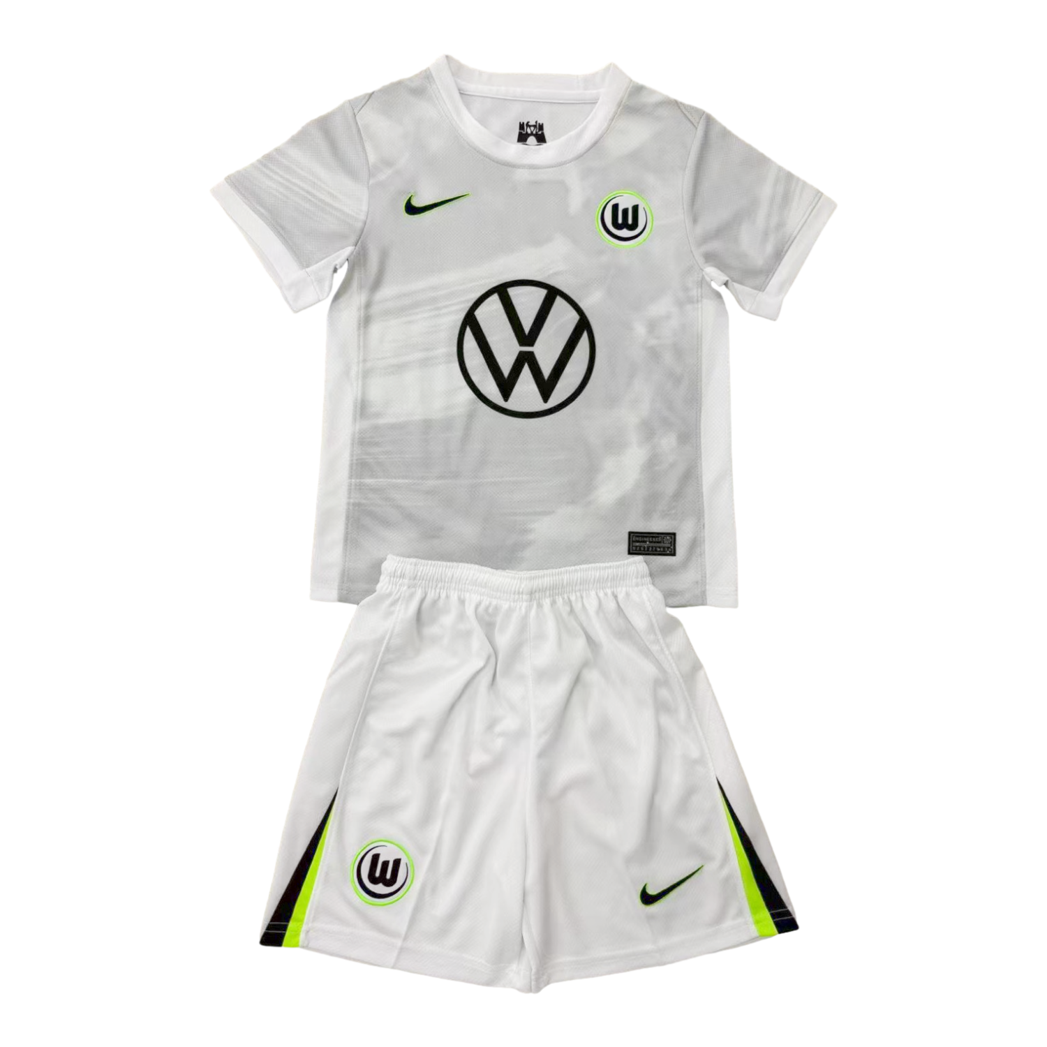 AlphaJersey-Wolfsburg 25-26 Away Men's Adult Jersey Set - Fans Version
