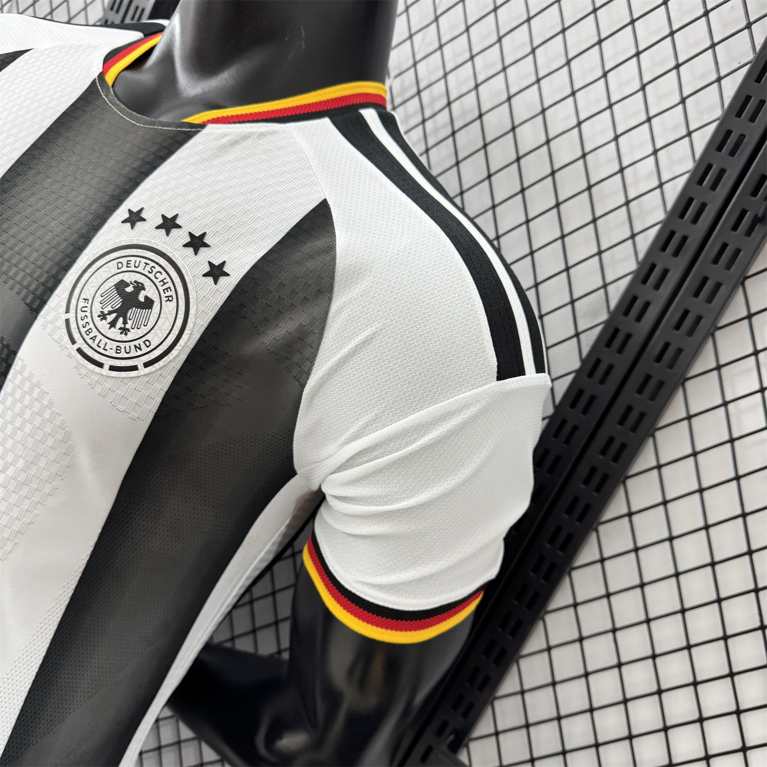 AlphaJersey-Germany 2026 Black And White Special Jersey - Player Version