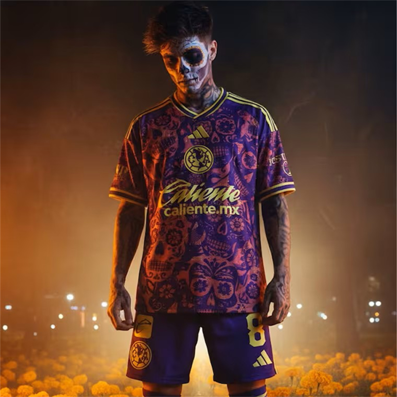 AlphaJersey-Club América 25-26 Día de Muertos Purple Jersey - Fans Version