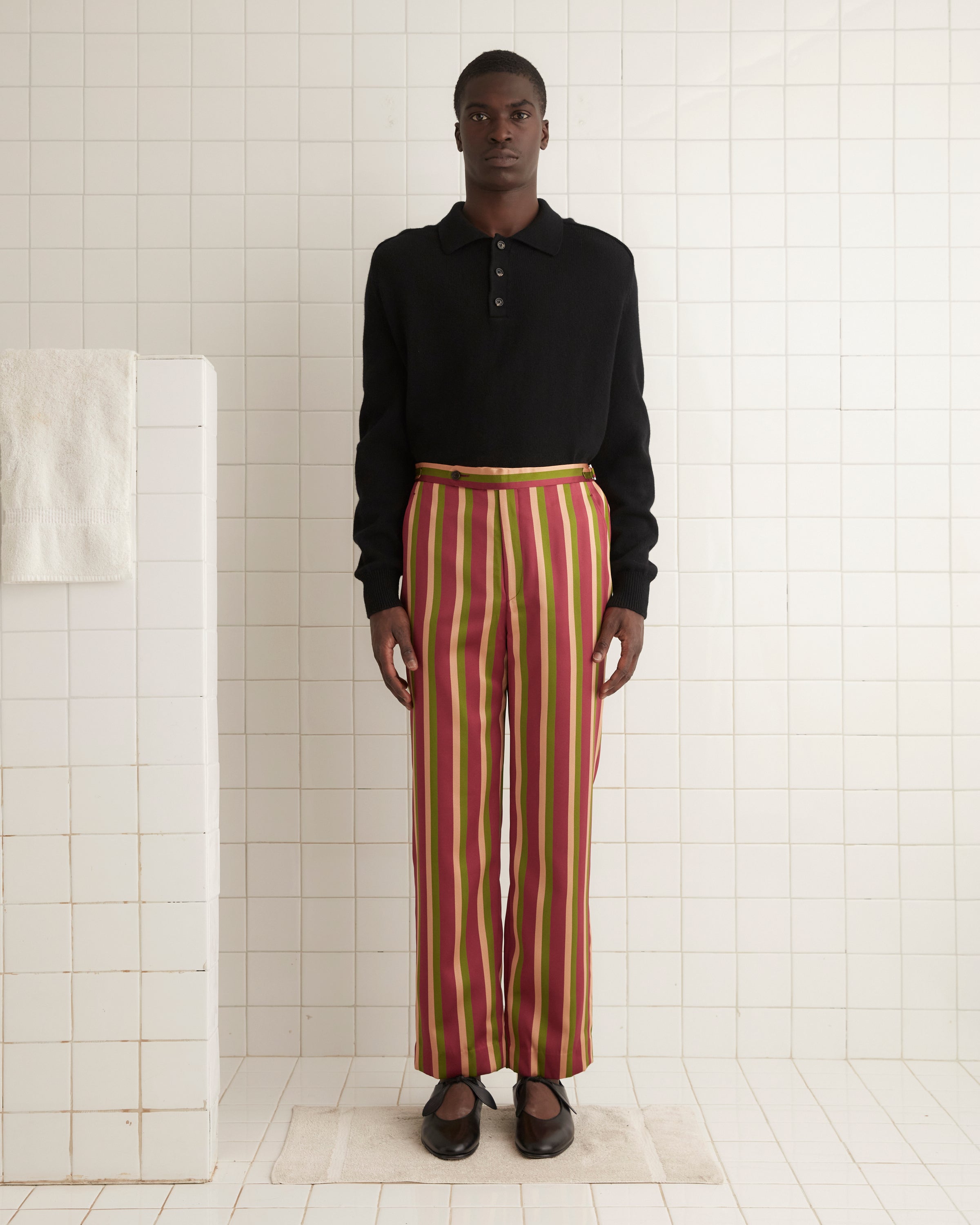 Juniper Stripe Trousers | Modern Menswear by yycbvcnbmmnbm