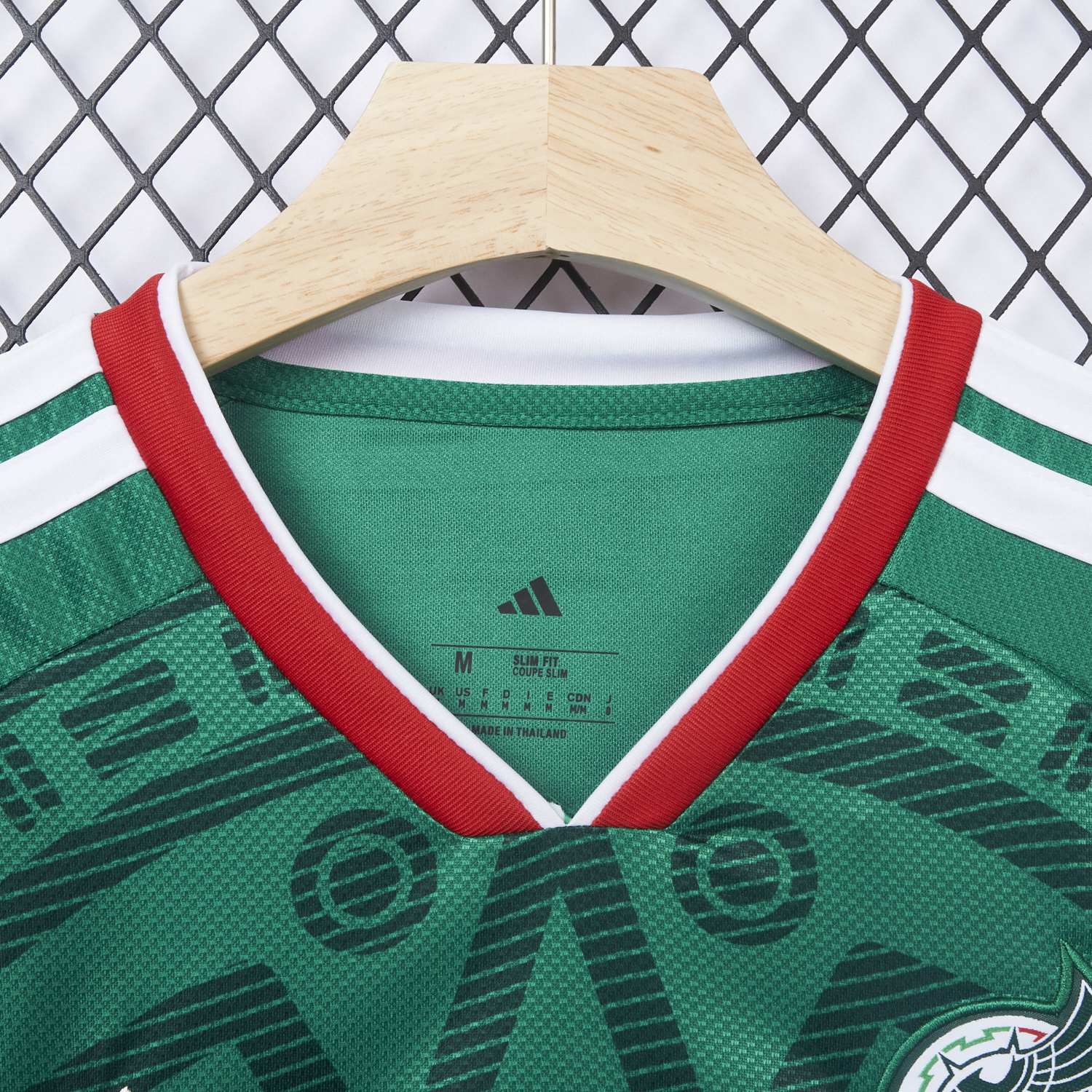 AlphaJersey-Women's Mexico 2026 Home Cropped Jersey