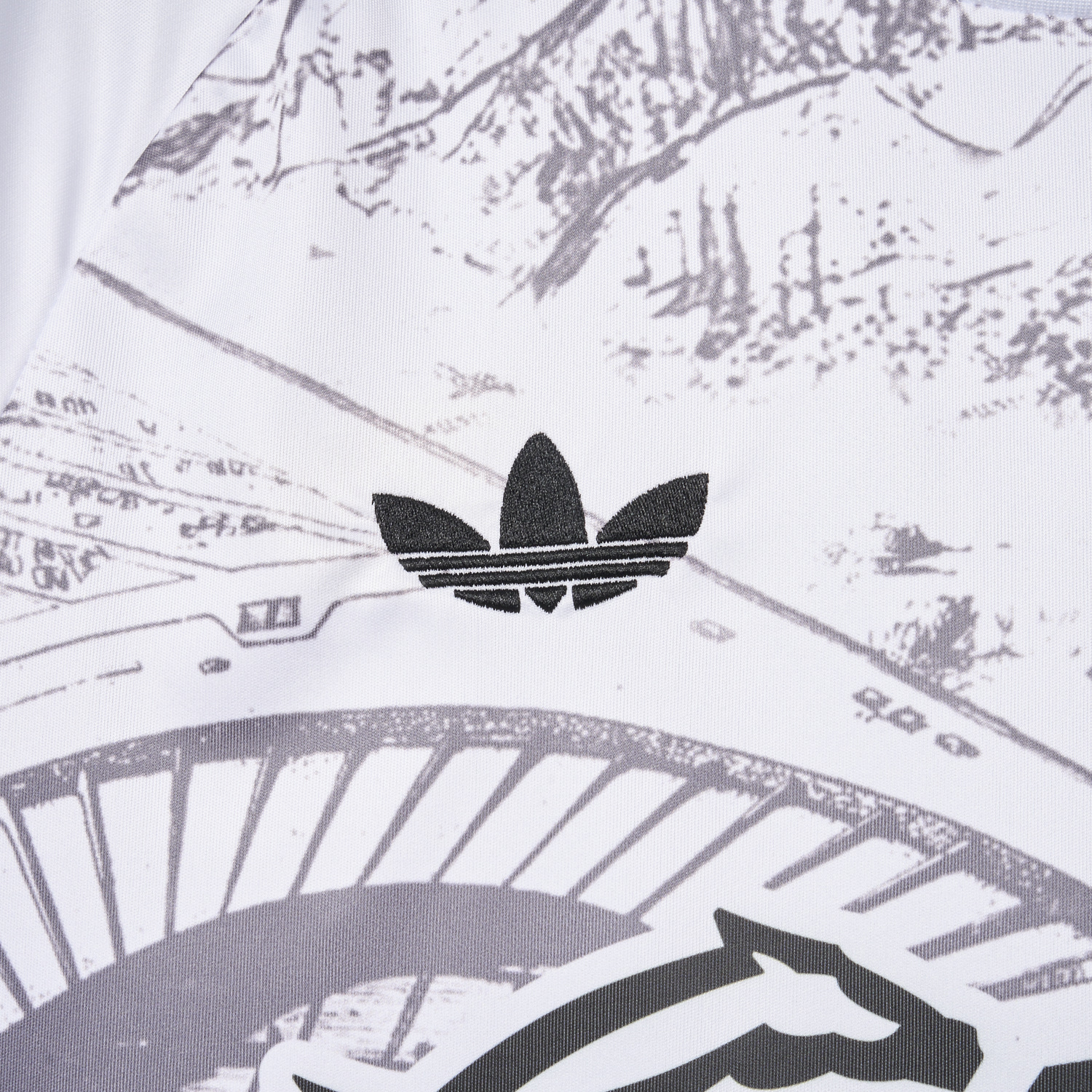 AlphaJersey-Club América 25-26 White Sketch of stadium Special Edition Jersey - Fans Version