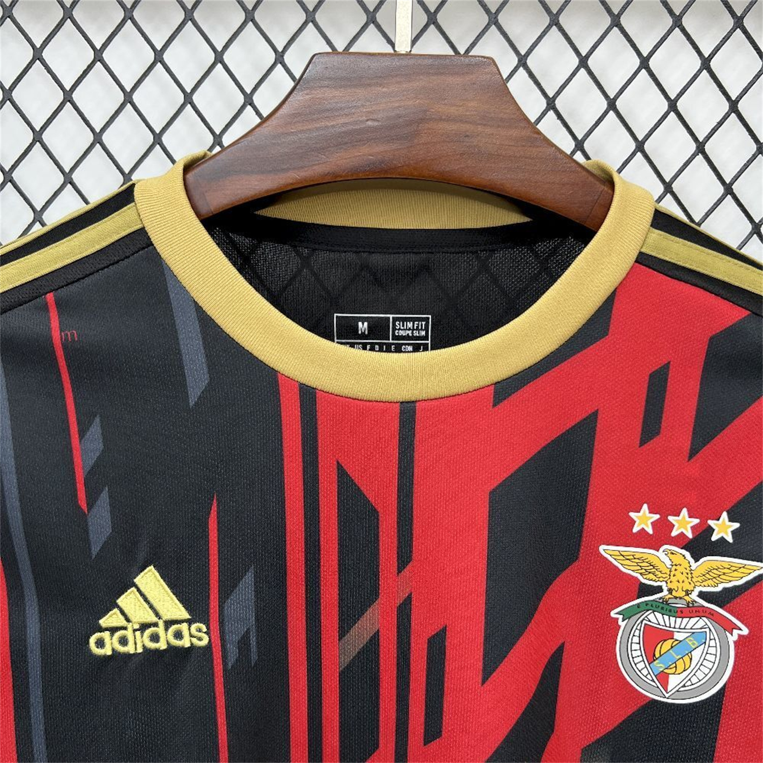 AlphaJersey-Benfica 25-26 Red And Black Jersey - Fans Version