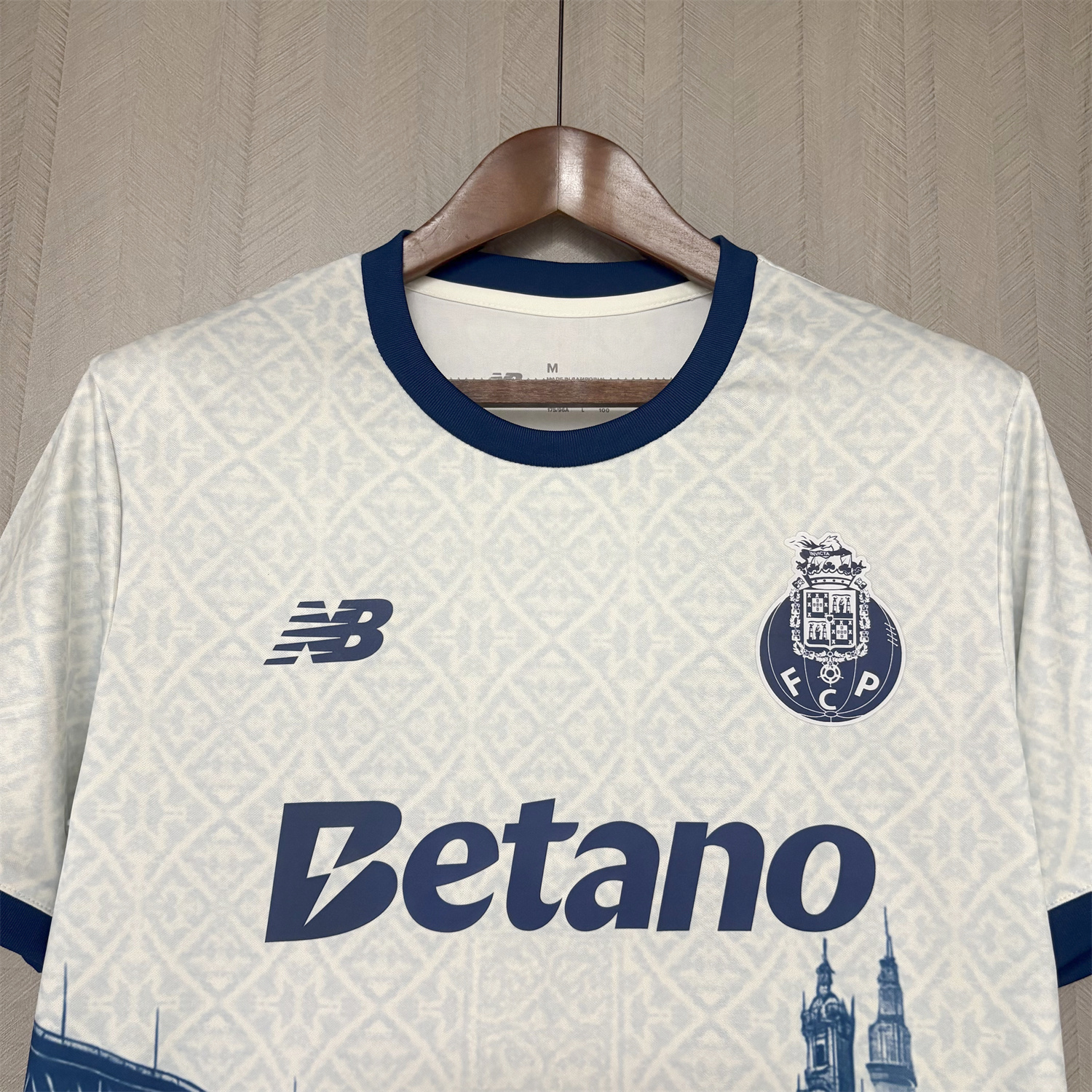 AlphaJersey-Porto 25-26 Ponte Maria Pia And Clérigos Church Jersey - Fans Version
