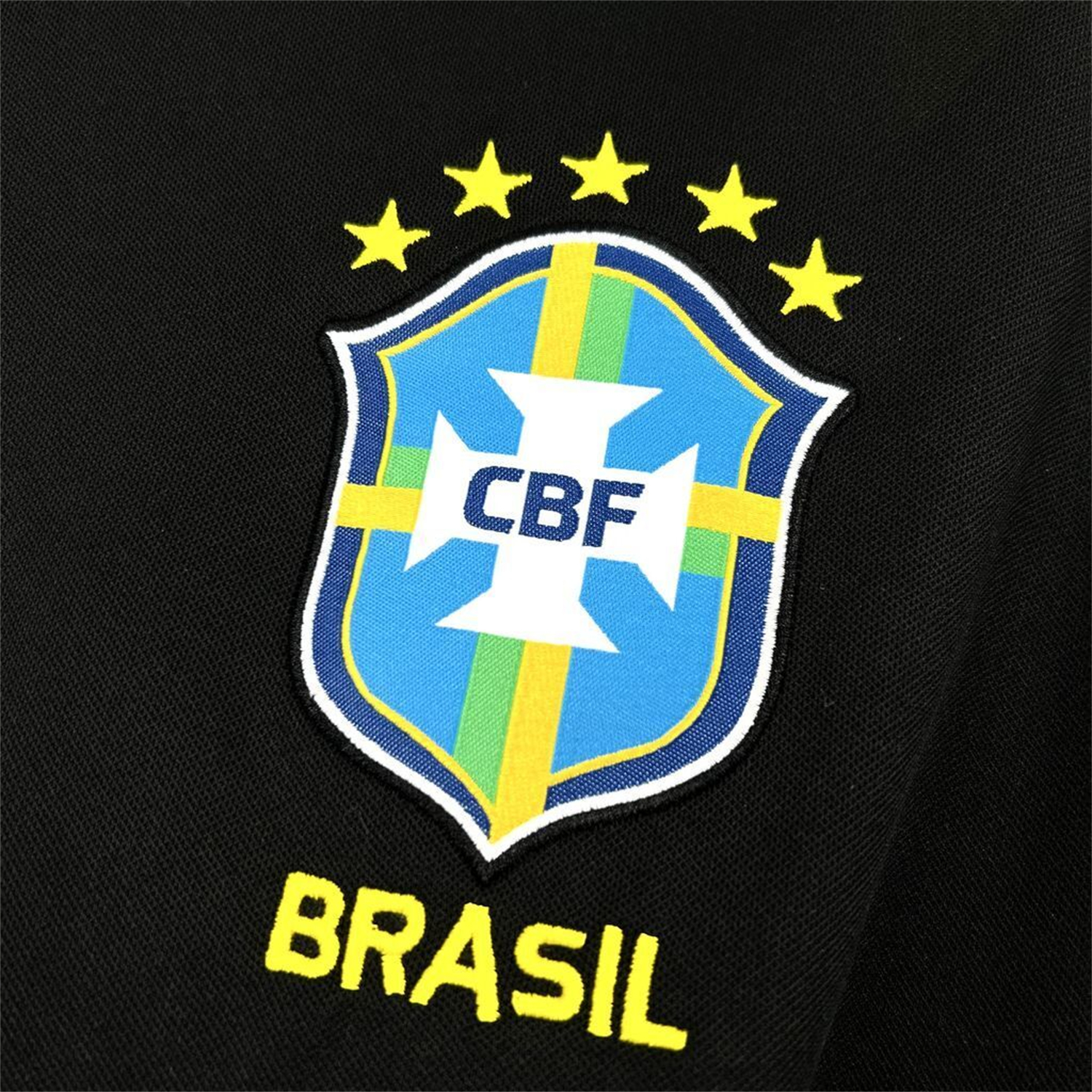 AlphaJersey-Brazil 2026 Black Pre-Match Jersey - Fans Version