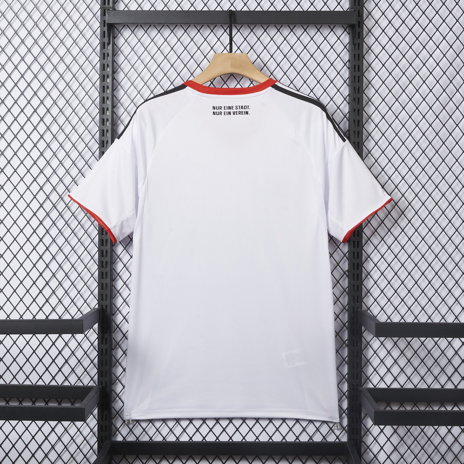 AlphaJersey-Frankfurt 25-26 Away White Jersey - Fans Version