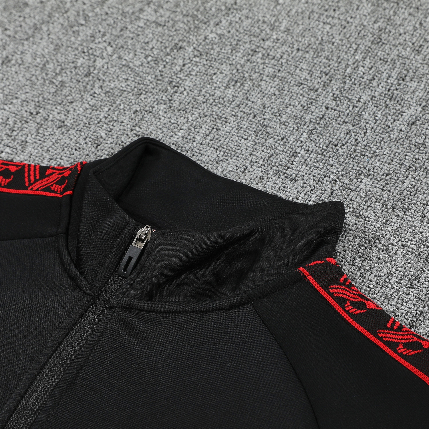 AlphaJersey-AC Milan 25-26 Jacket Training Tracksuit - Black top & Pants