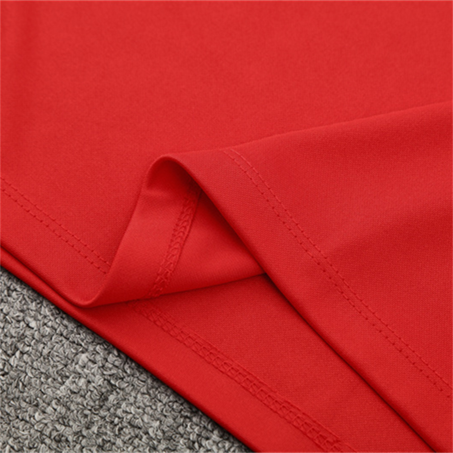 AlphaJersey-Portugal 25-26 Long Sleeve Training Set - Red Top & Black Pants