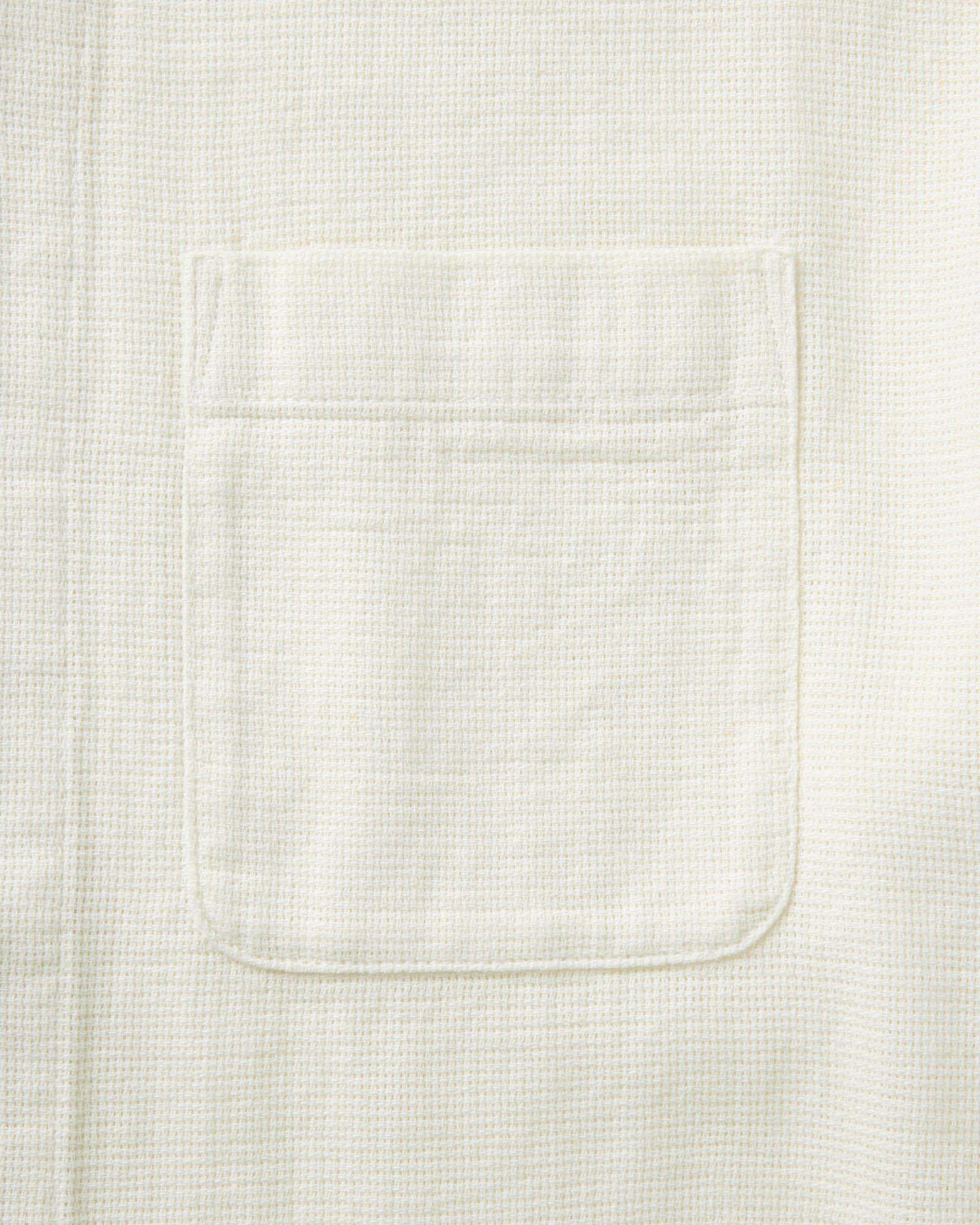 The Conrad Shirt in Vintage White Linen | Modern Menswear by yycbvcnbmmnbm