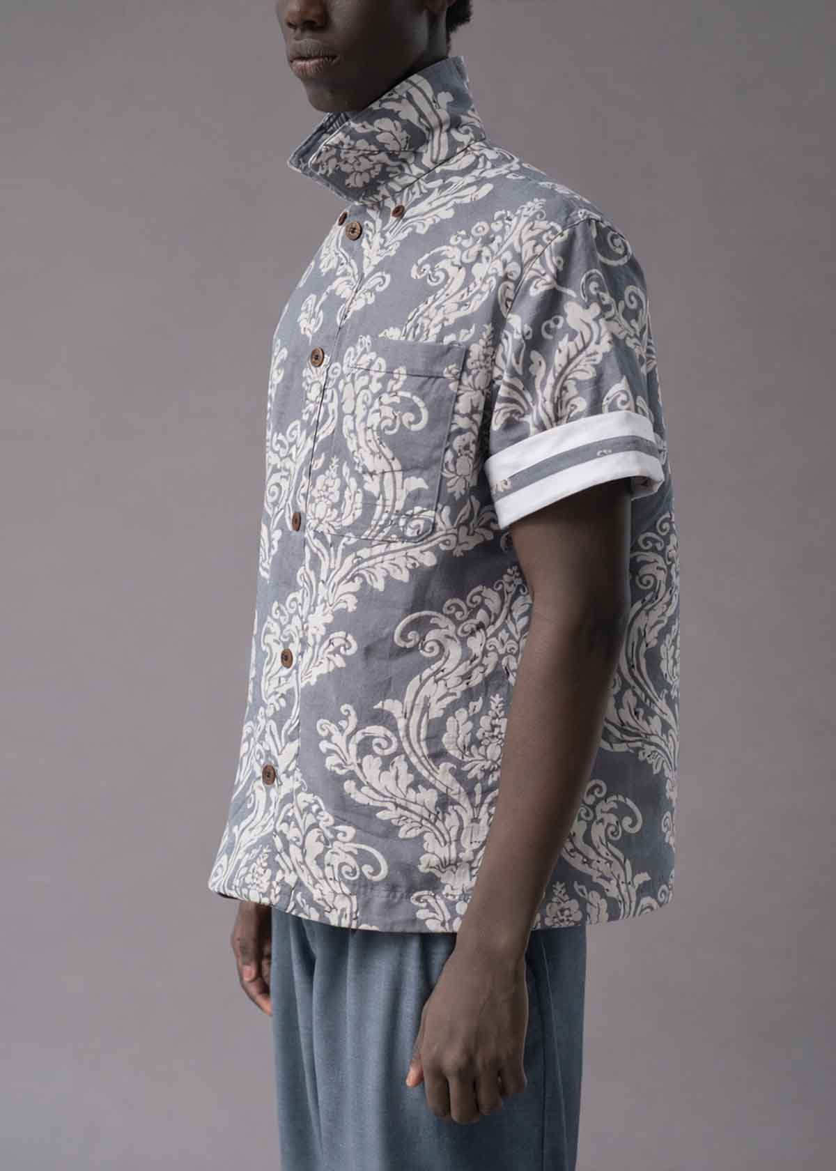 Hand Loom Jacquard Shirt | Modern Menswear by yycbvcnbmmnbm
